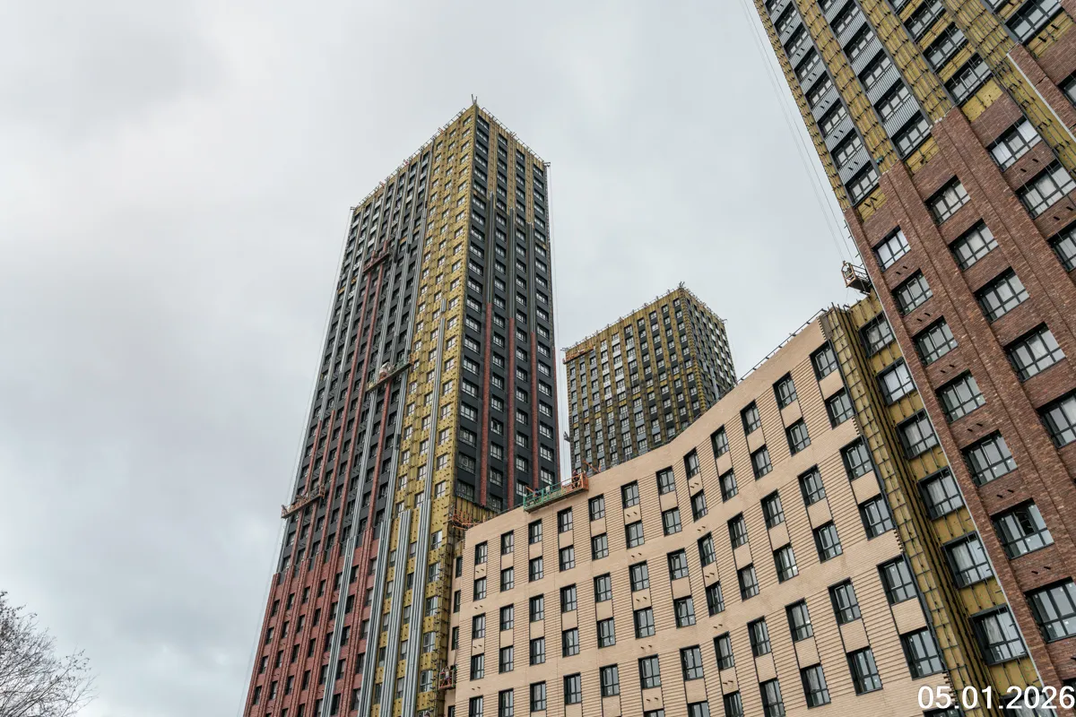 ЖК МФК Варшавские ворота ход строительства