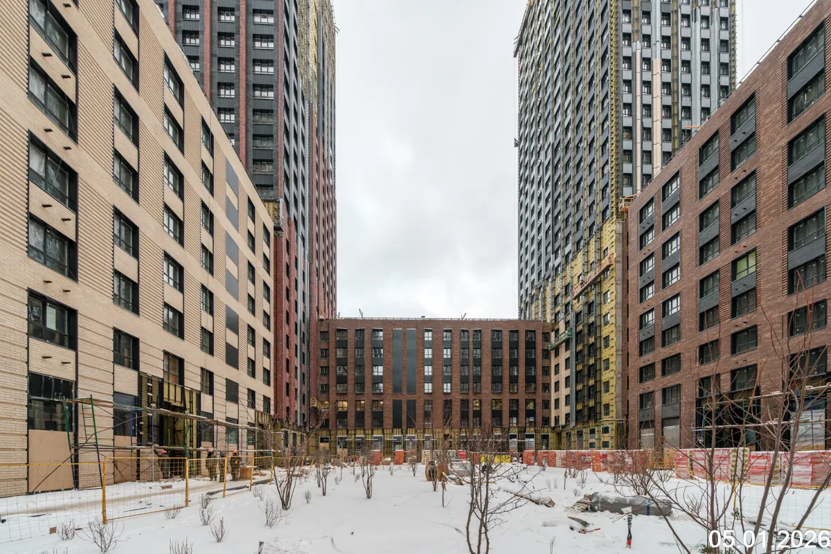 ЖК МФК Варшавские ворота ход строительства