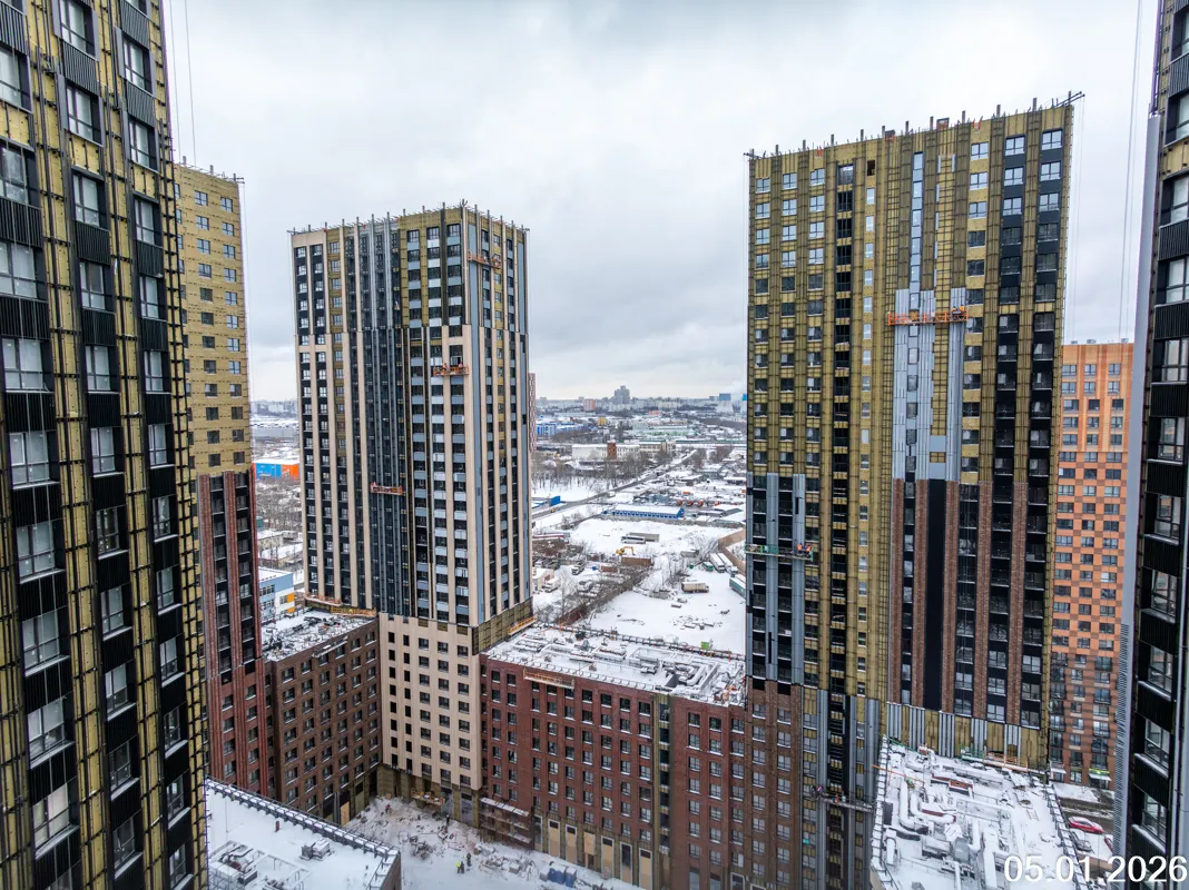 ЖК МФК Варшавские ворота ход строительства