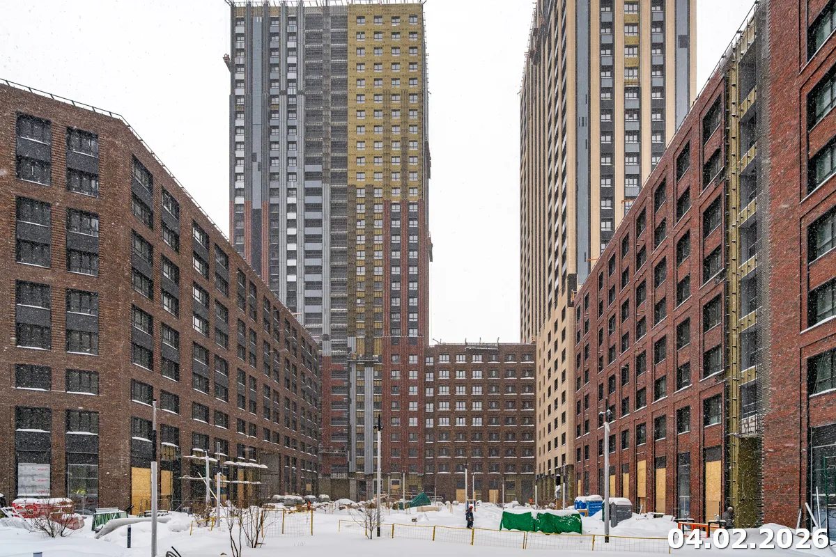 ЖК МФК Варшавские ворота ход строительства