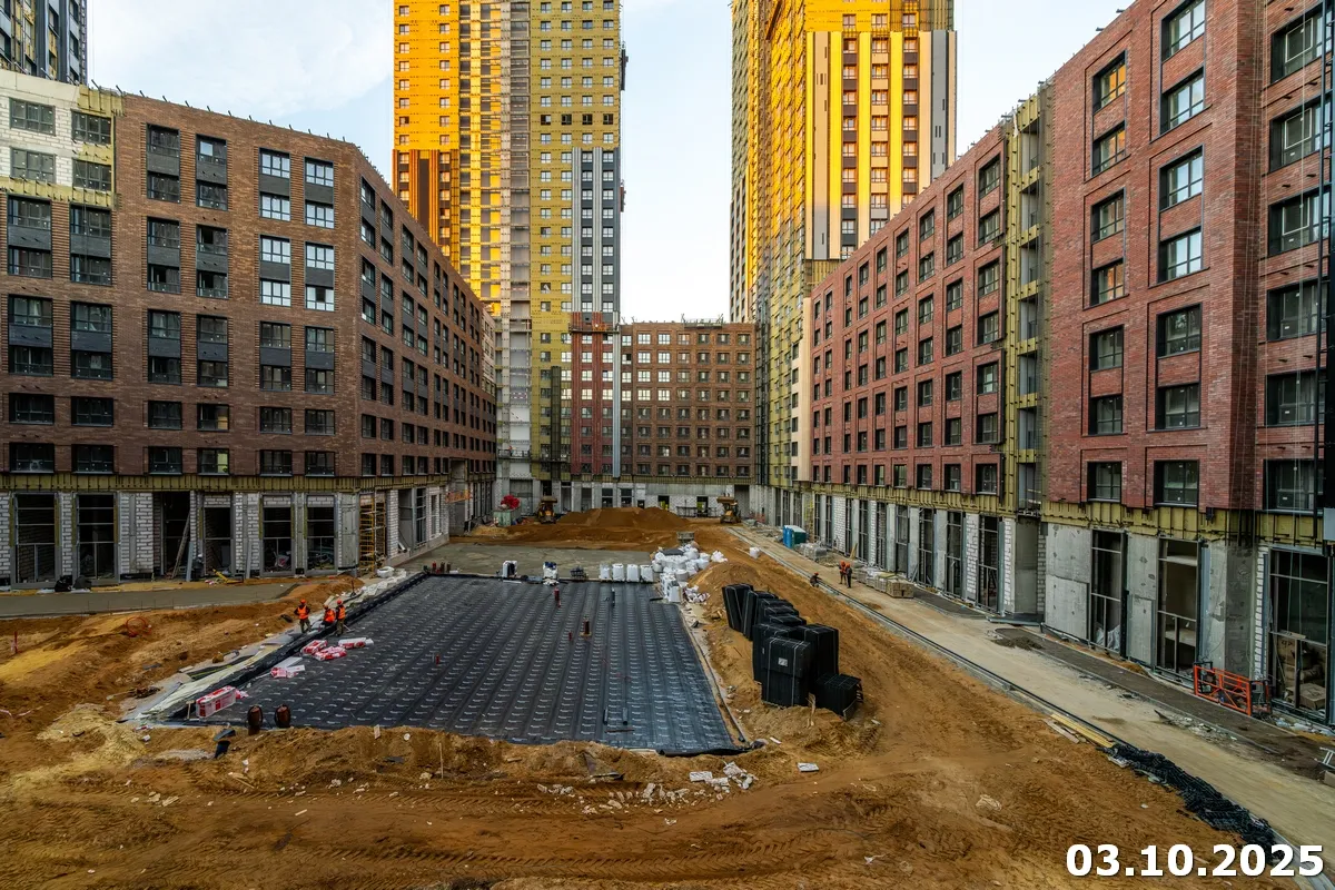 ЖК МФК Варшавские ворота ход строительства