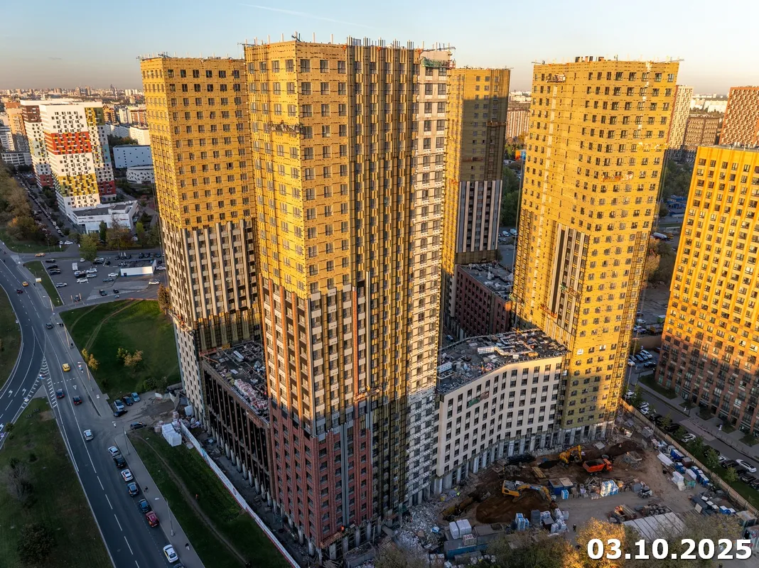 ЖК МФК Варшавские ворота ход строительства