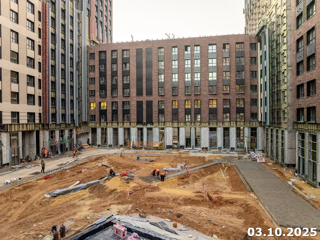 ЖК МФК Варшавские ворота ход строительства