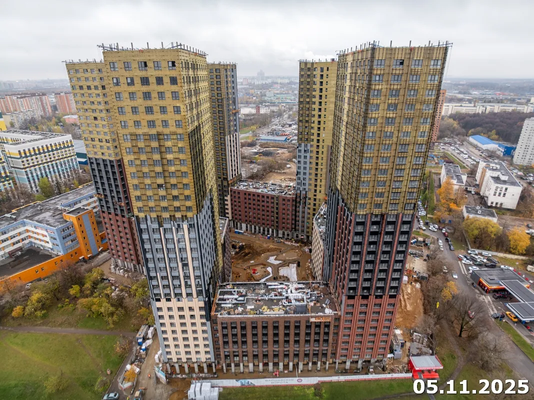ЖК МФК Варшавские ворота ход строительства