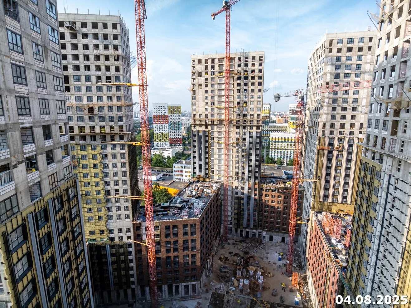 ЖК МФК Варшавские ворота ход строительства