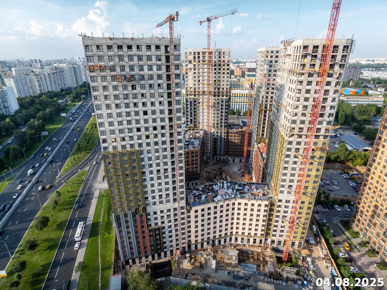 ЖК МФК Варшавские ворота ход строительства