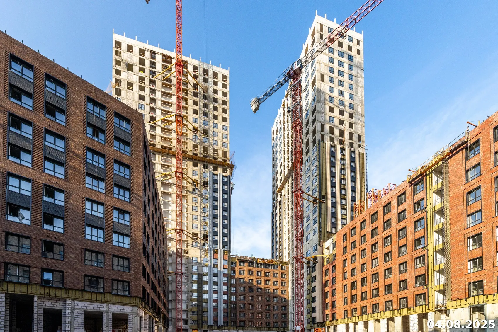 ЖК МФК Варшавские ворота ход строительства