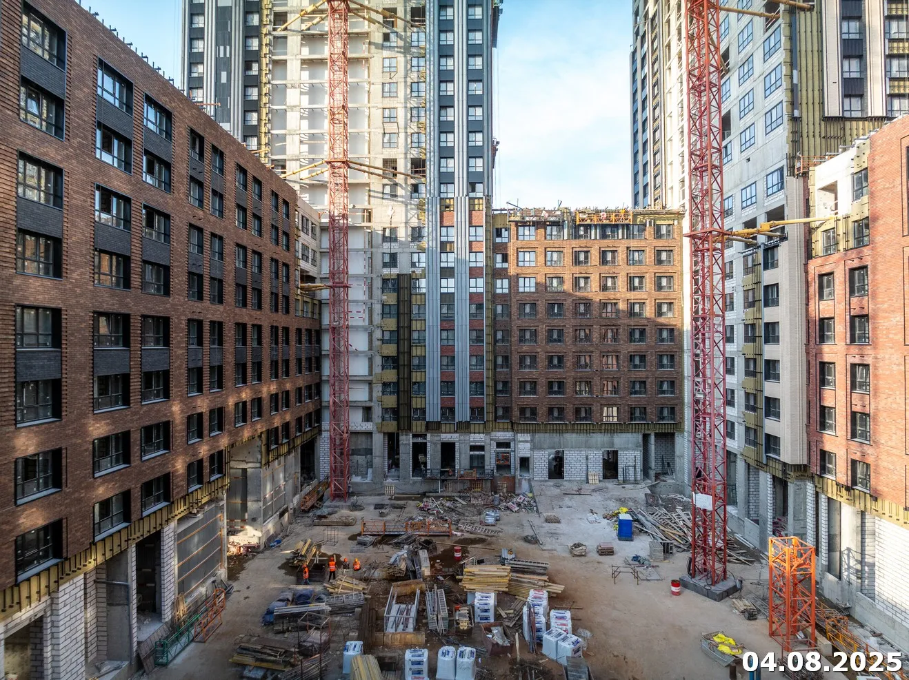 ЖК МФК Варшавские ворота ход строительства