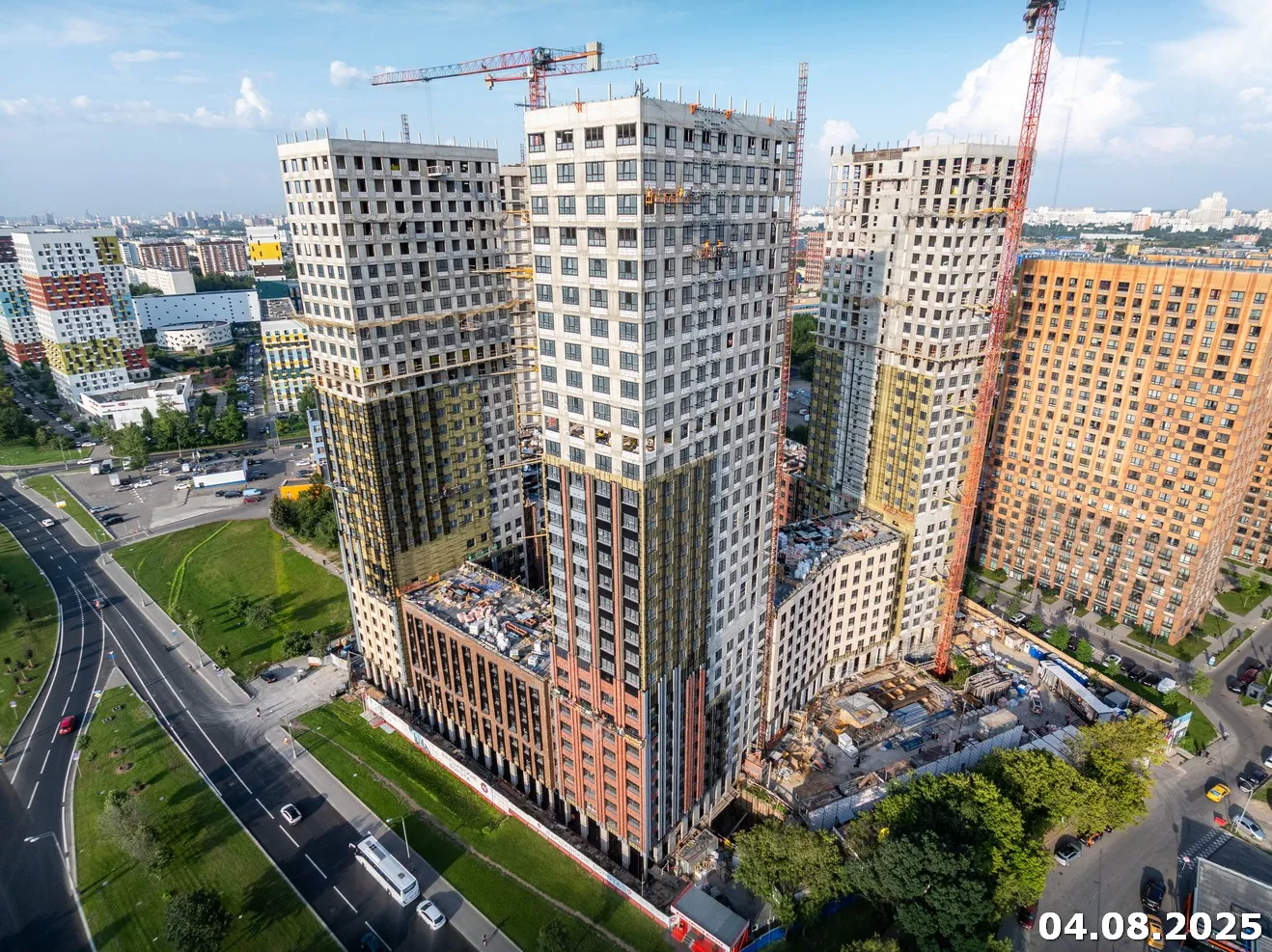 ЖК МФК Варшавские ворота ход строительства