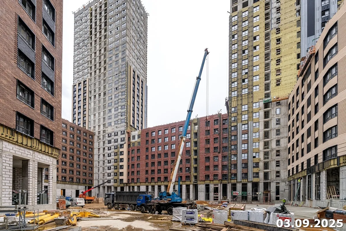 ЖК МФК Варшавские ворота ход строительства