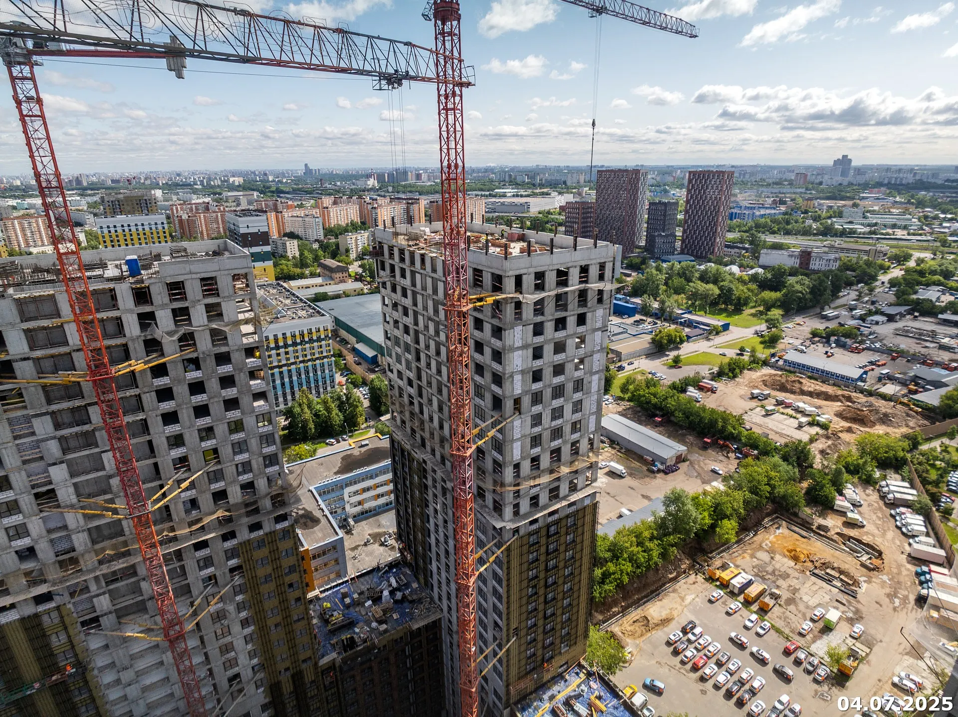 ЖК МФК Варшавские ворота ход строительства