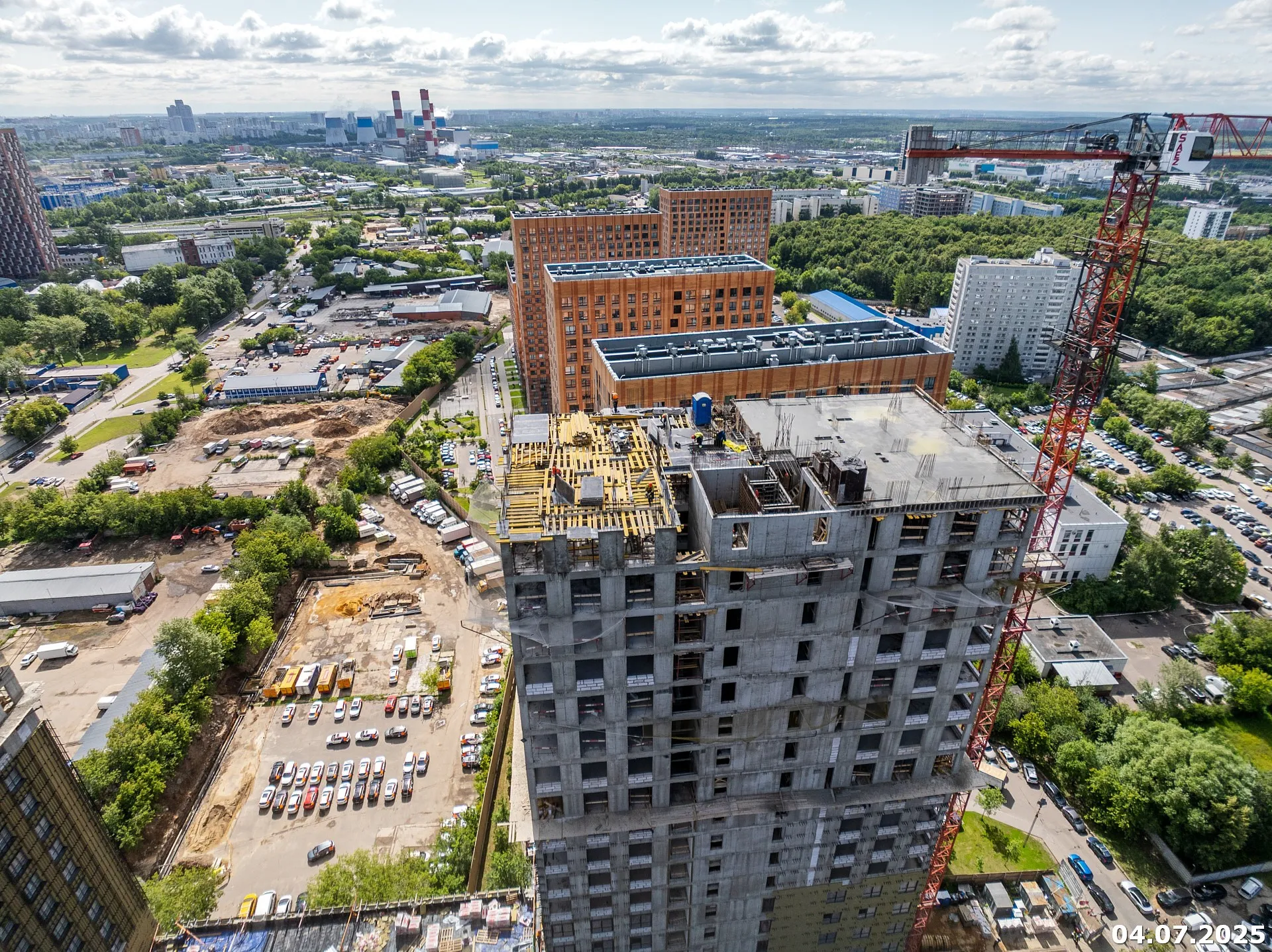 ЖК МФК Варшавские ворота ход строительства