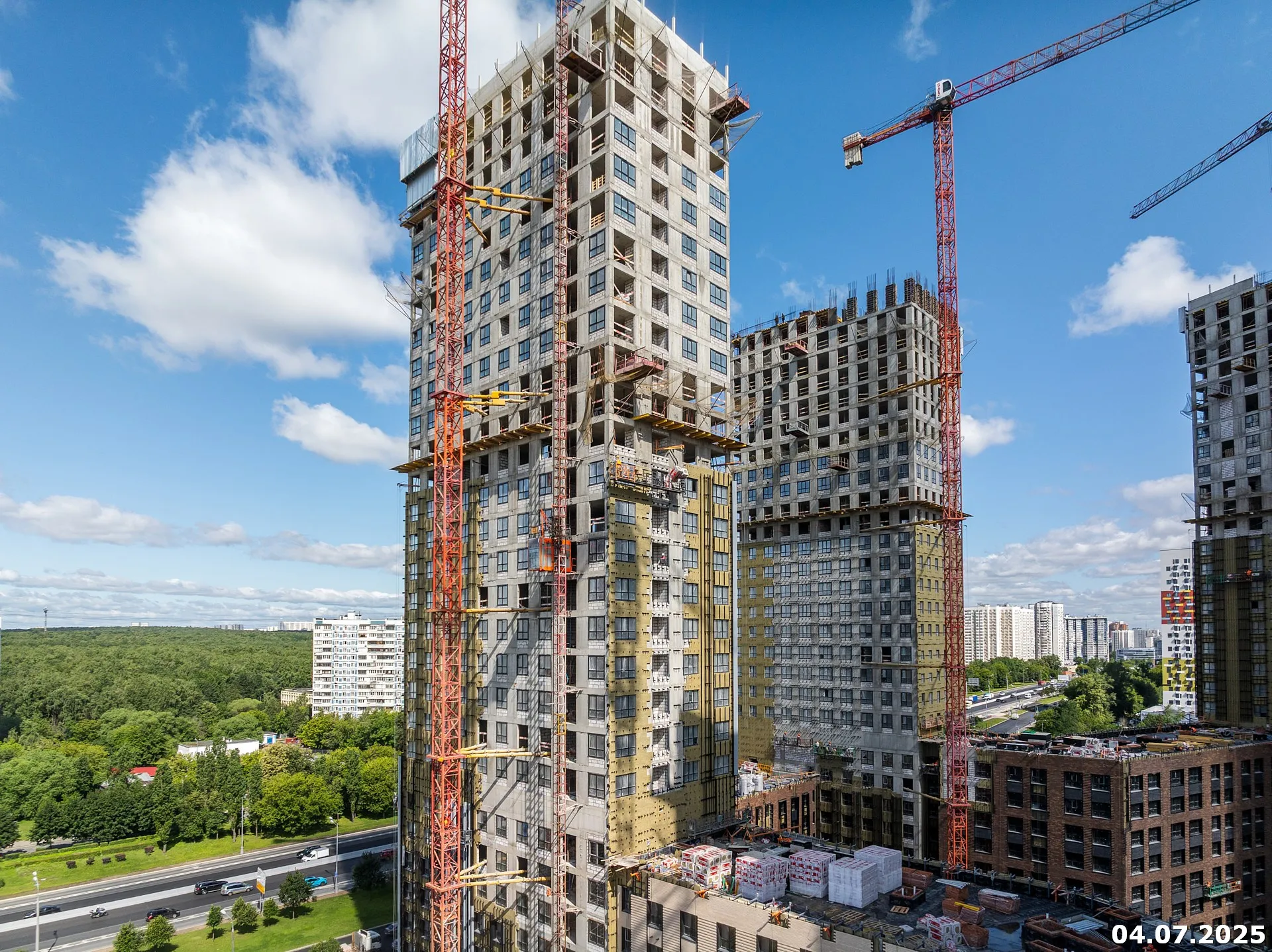 ЖК МФК Варшавские ворота ход строительства