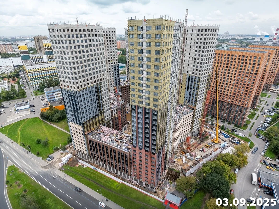 ЖК МФК Варшавские ворота ход строительства