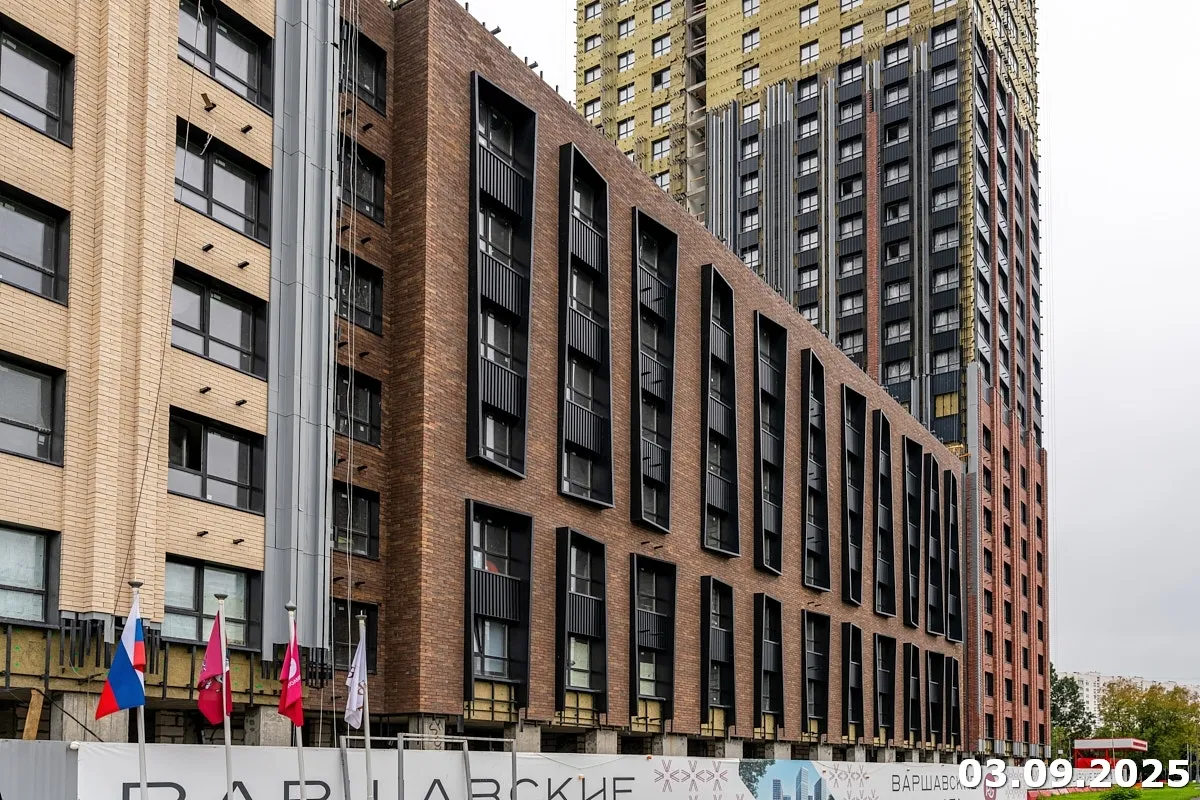 ЖК МФК Варшавские ворота ход строительства