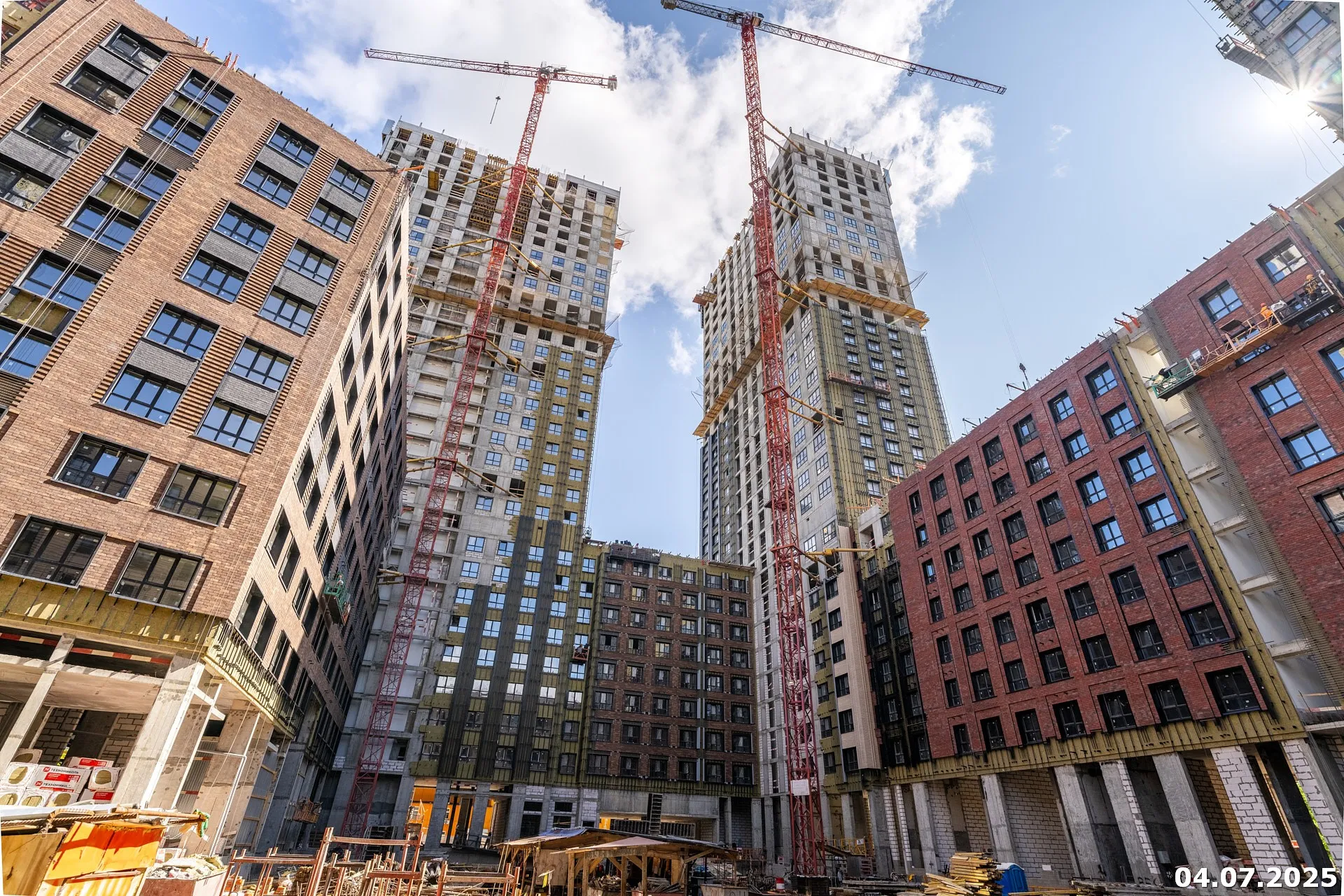 ЖК МФК Варшавские ворота ход строительства