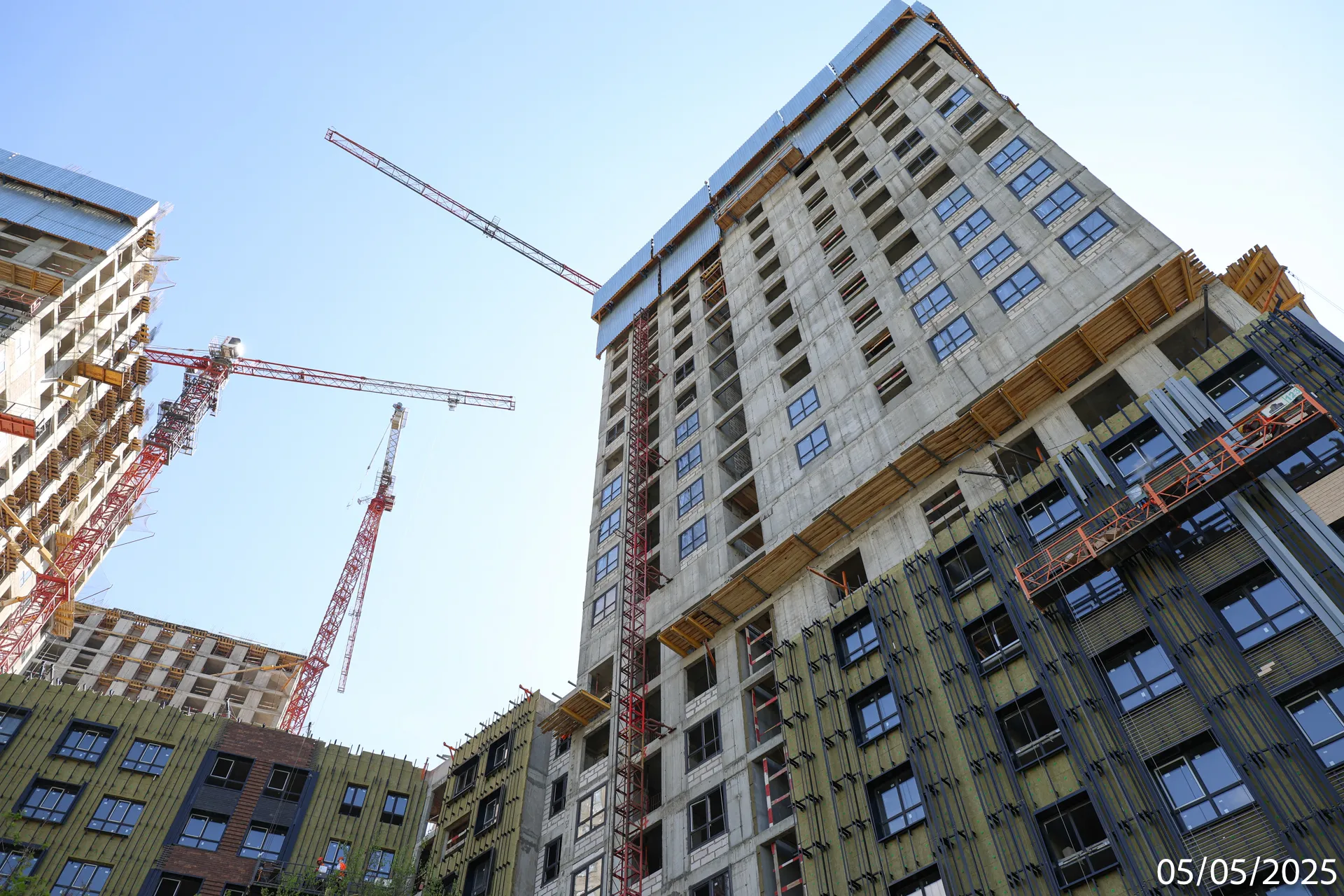 ЖК МФК Варшавские ворота ход строительства