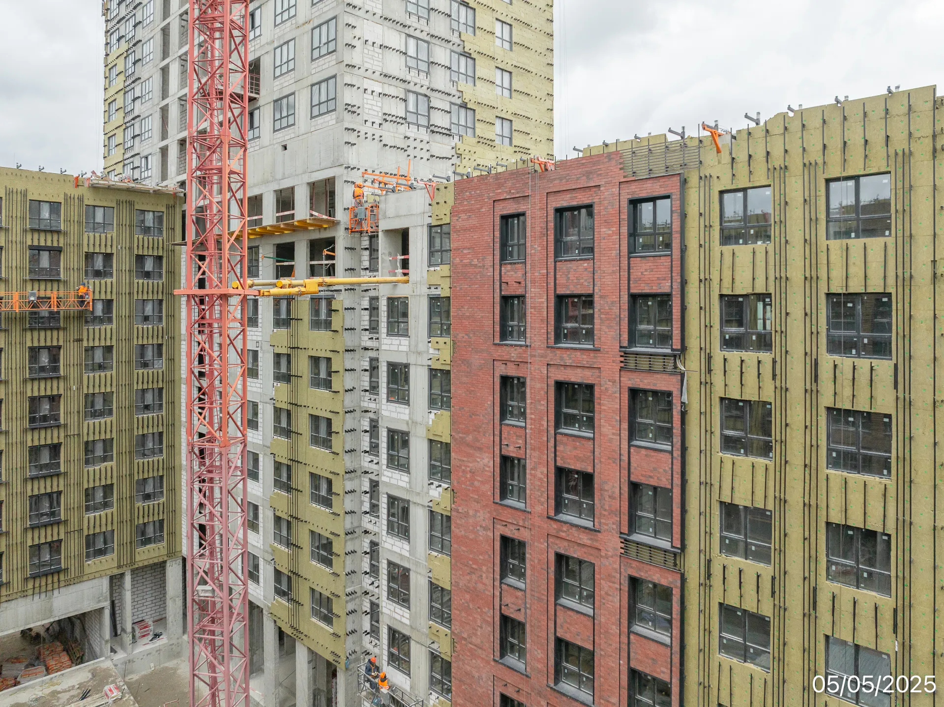 ЖК МФК Варшавские ворота ход строительства