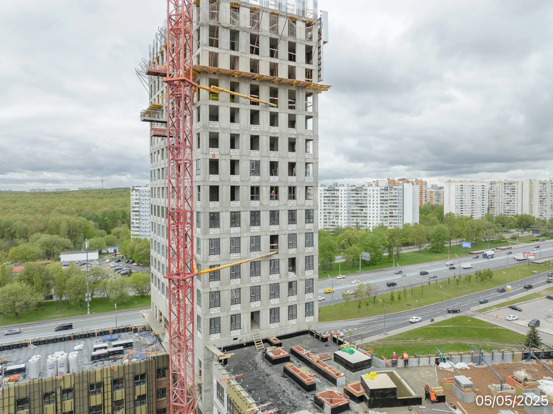 ЖК МФК Варшавские ворота ход строительства