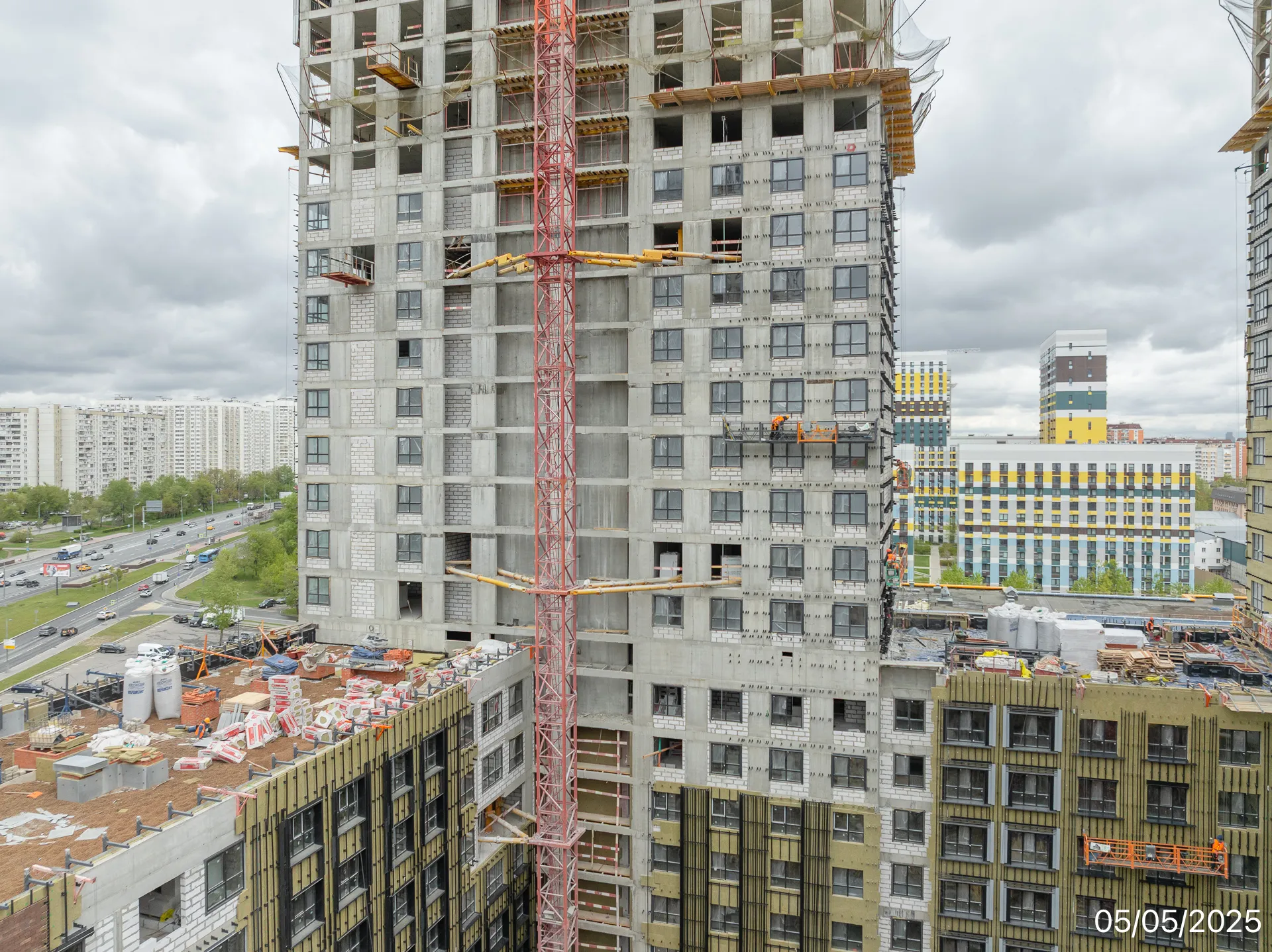 ЖК МФК Варшавские ворота ход строительства