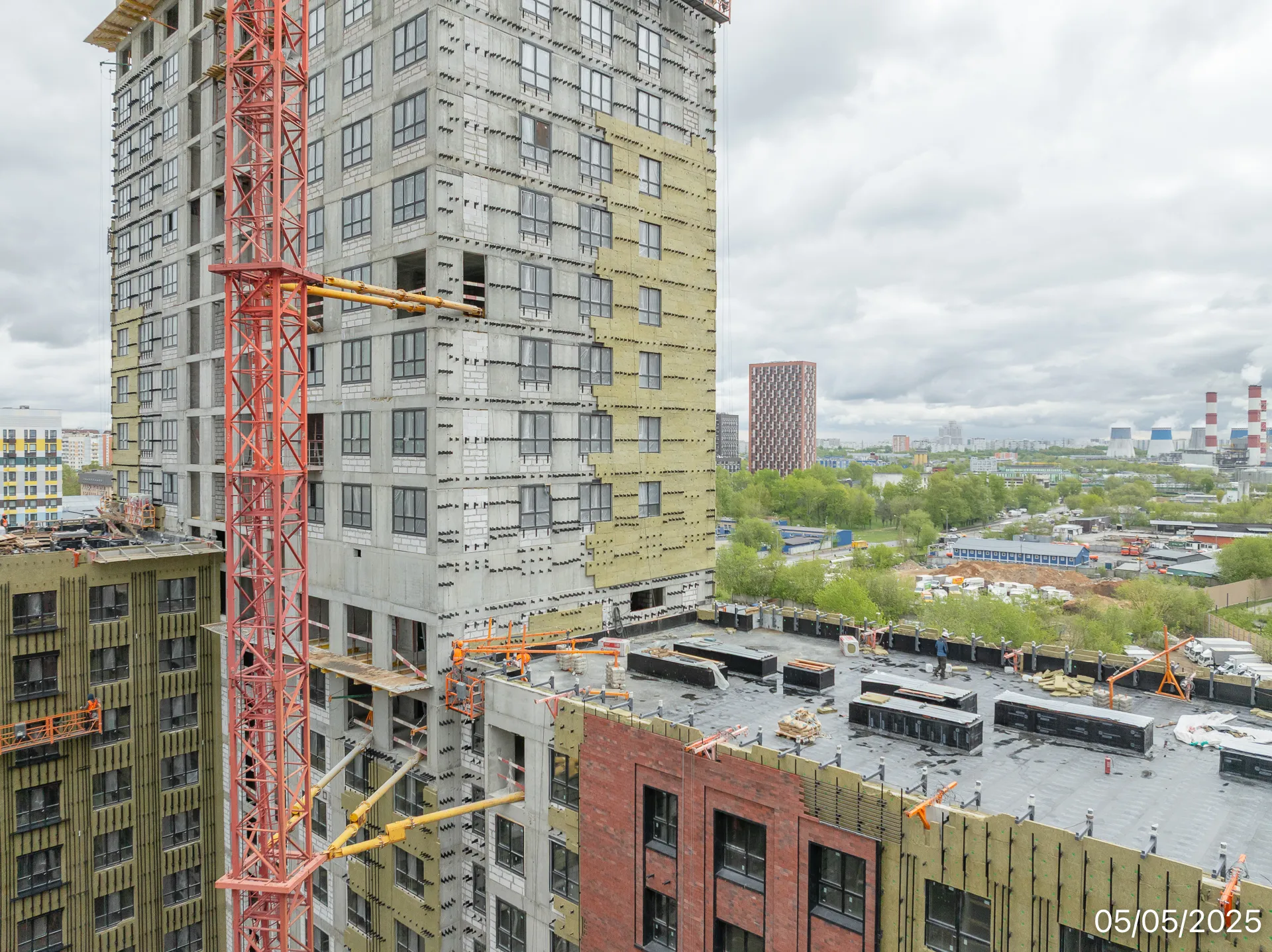 ЖК МФК Варшавские ворота ход строительства