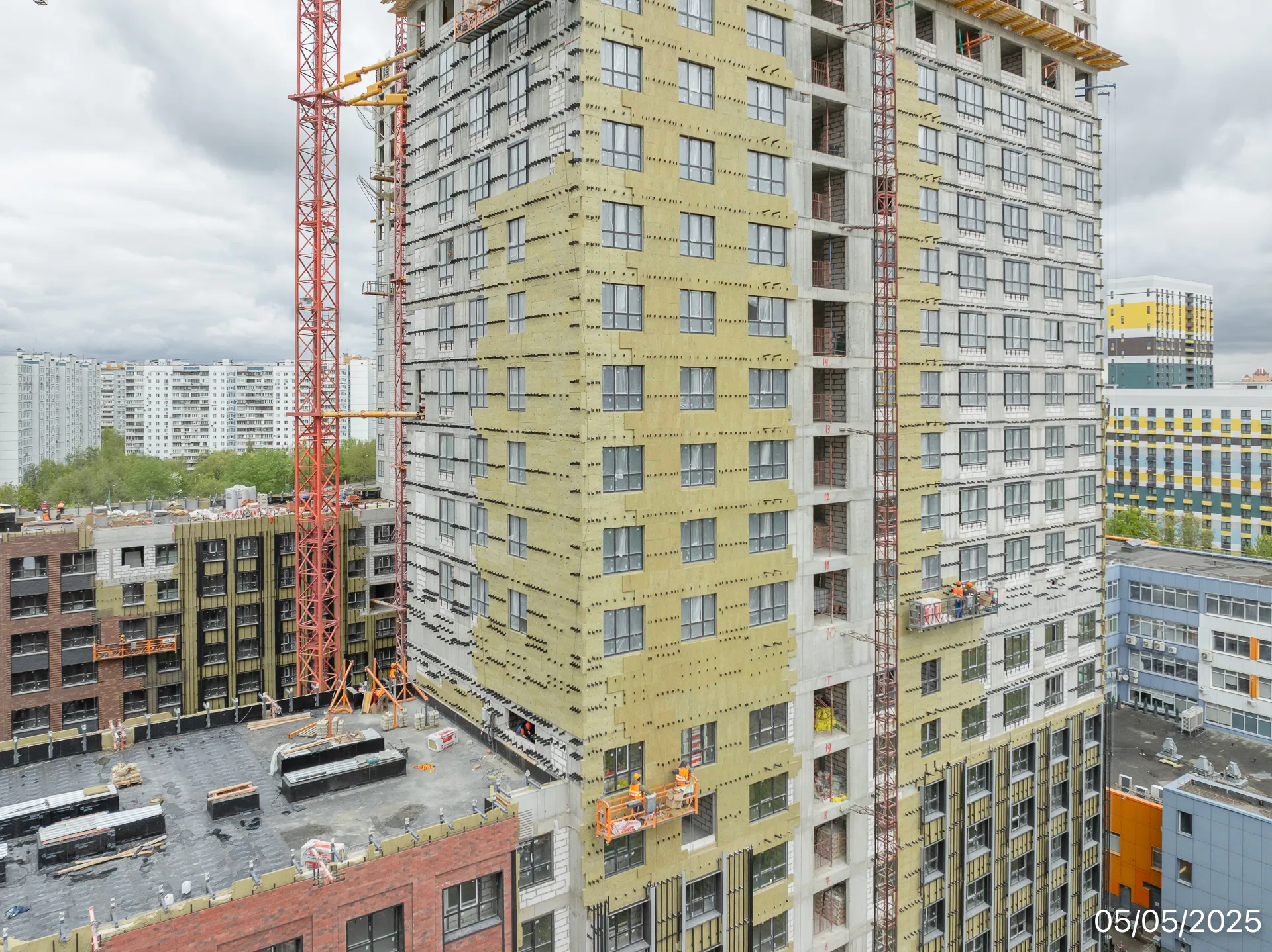 ЖК МФК Варшавские ворота ход строительства