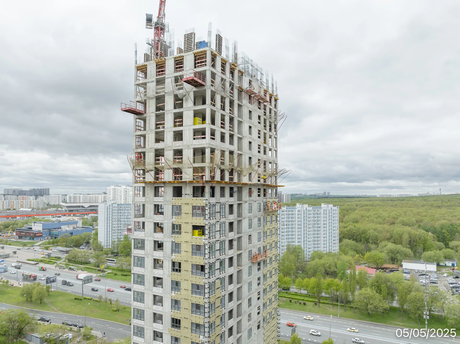 ЖК МФК Варшавские ворота ход строительства