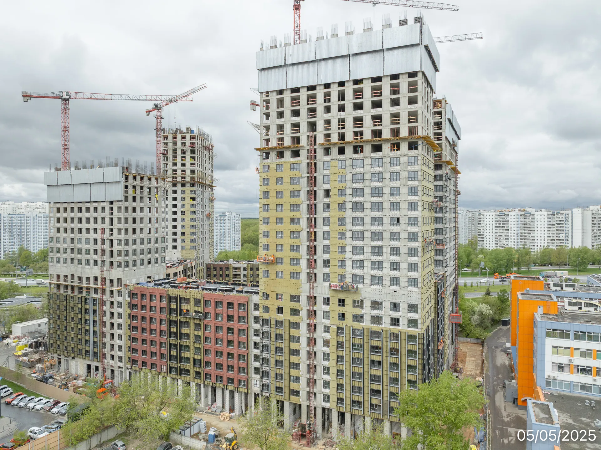 ЖК МФК Варшавские ворота ход строительства