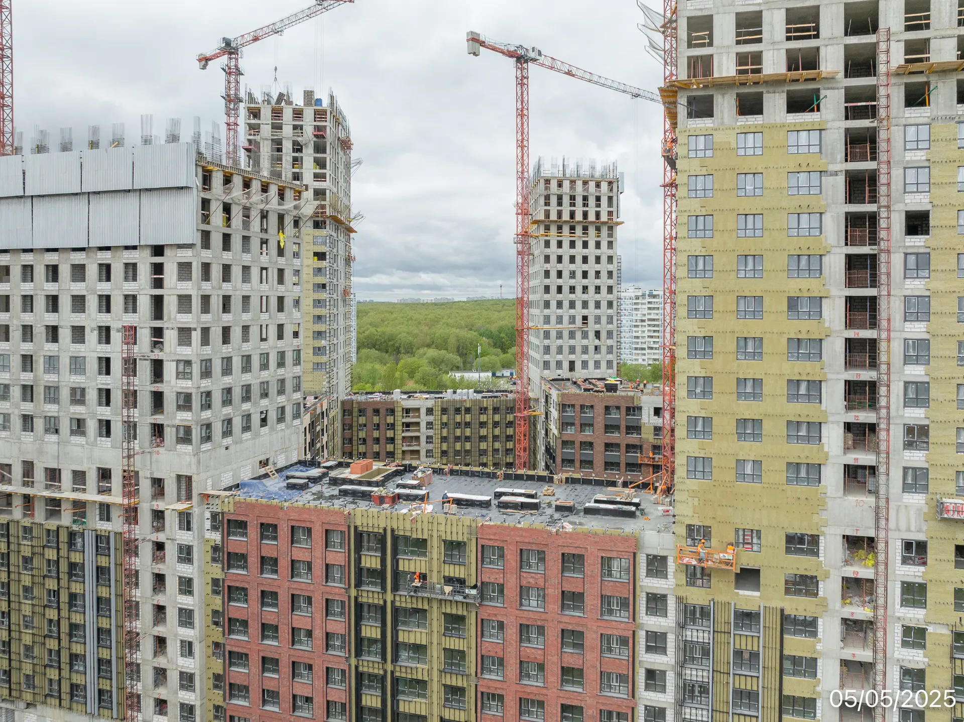 ЖК МФК Варшавские ворота ход строительства