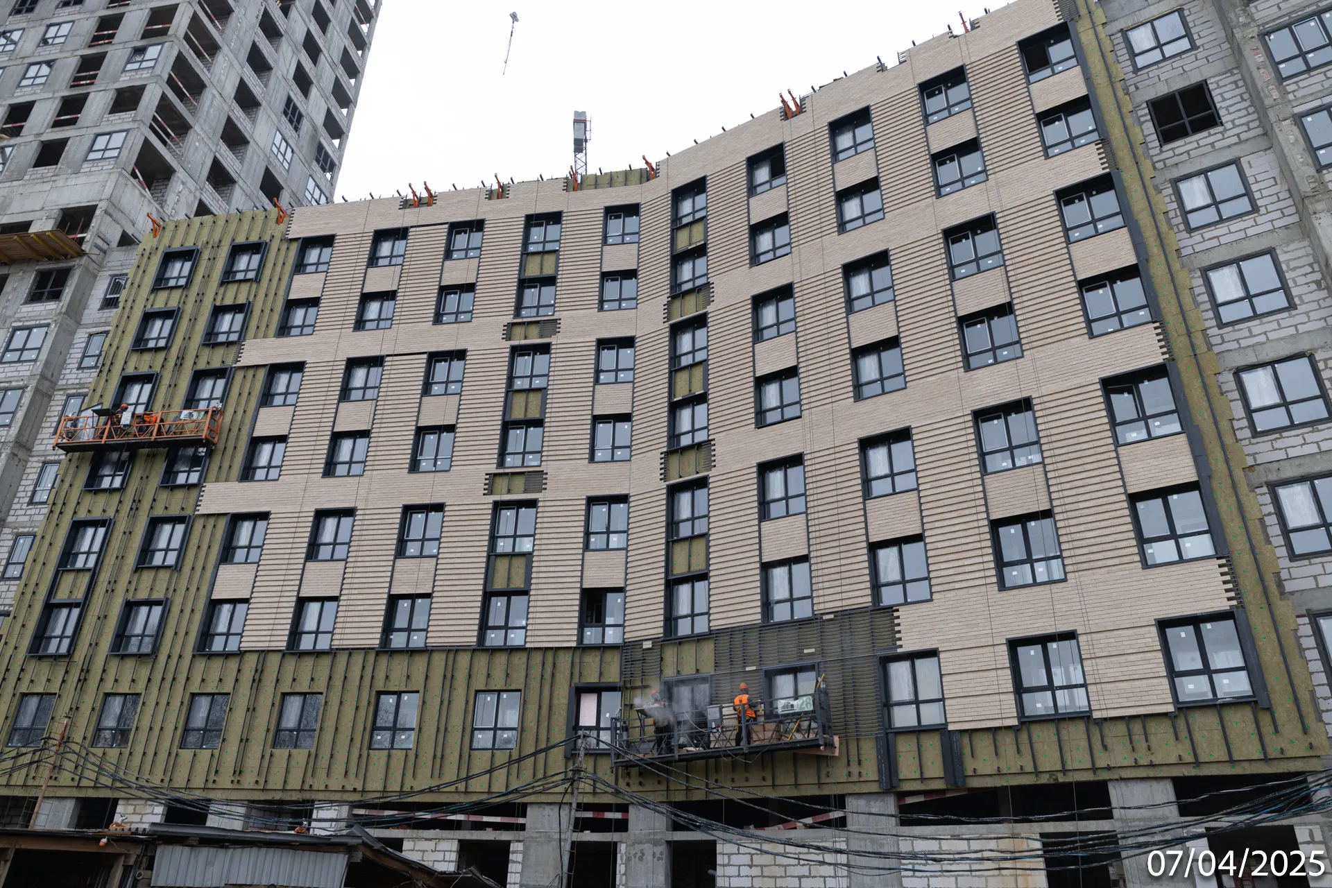 ЖК МФК Варшавские ворота ход строительства