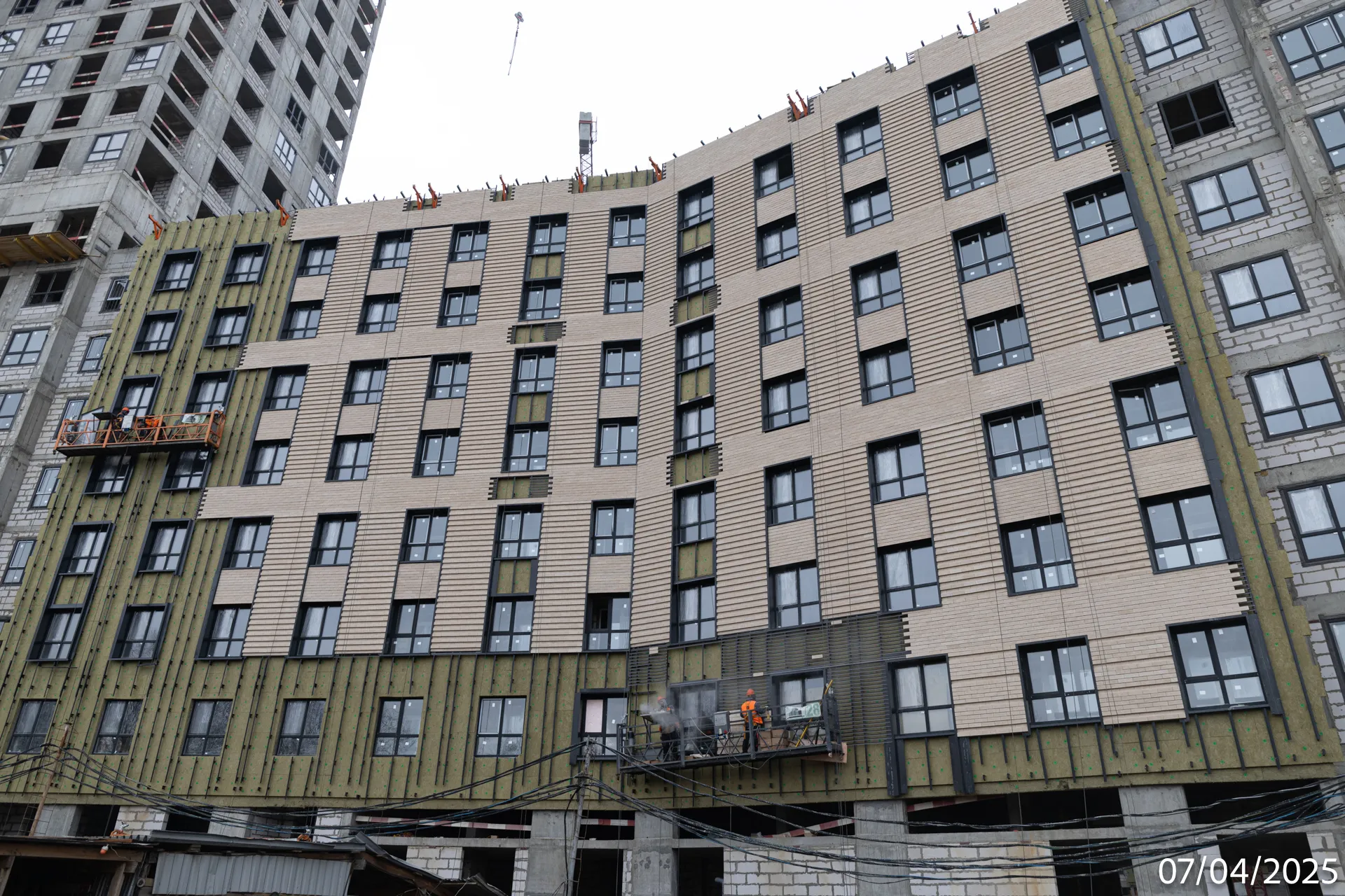 ЖК МФК Варшавские ворота ход строительства