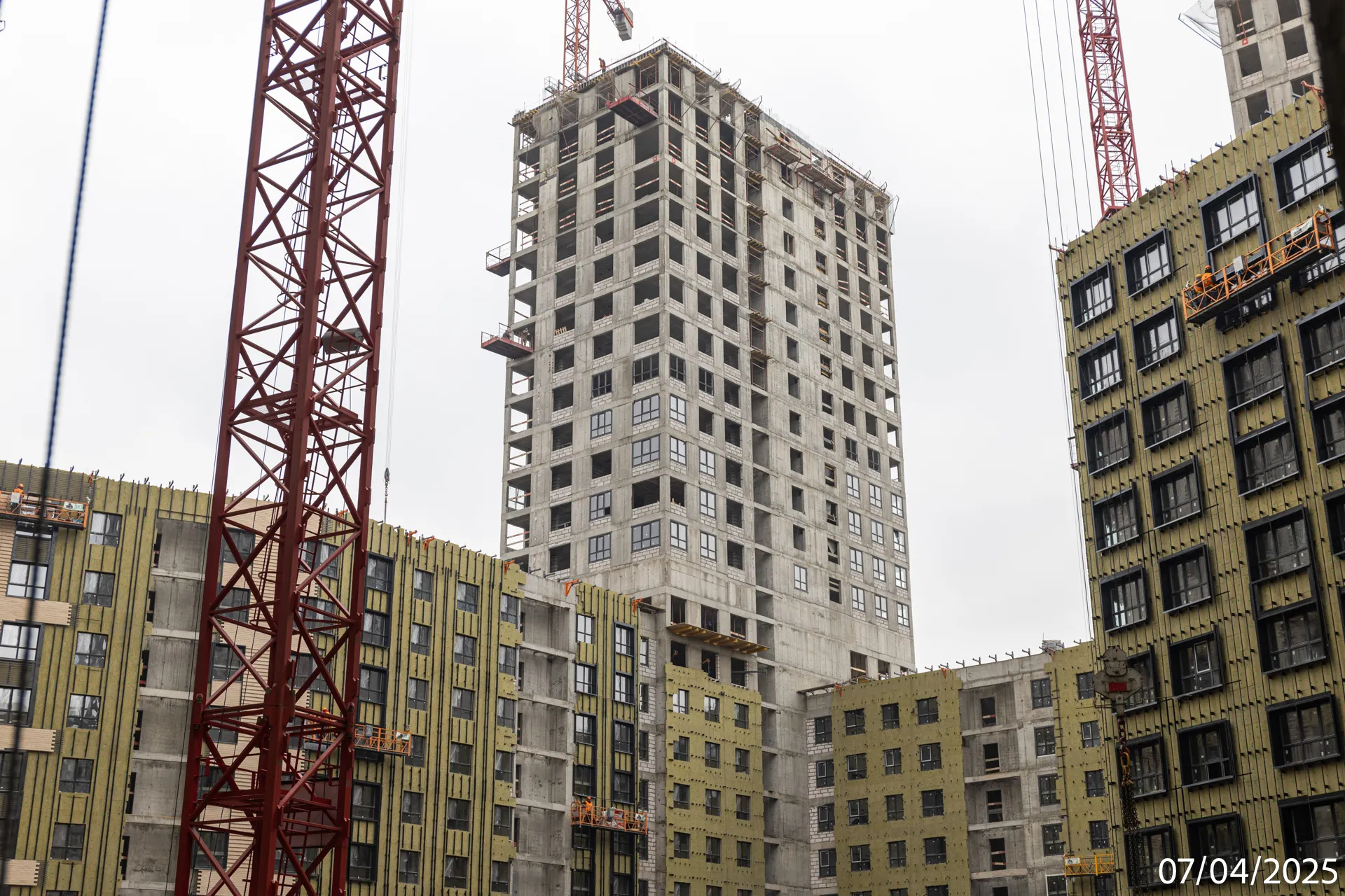 ЖК МФК Варшавские ворота ход строительства