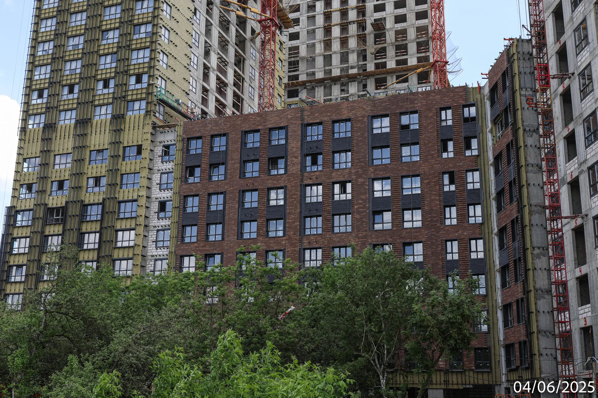 ЖК МФК Варшавские ворота ход строительства