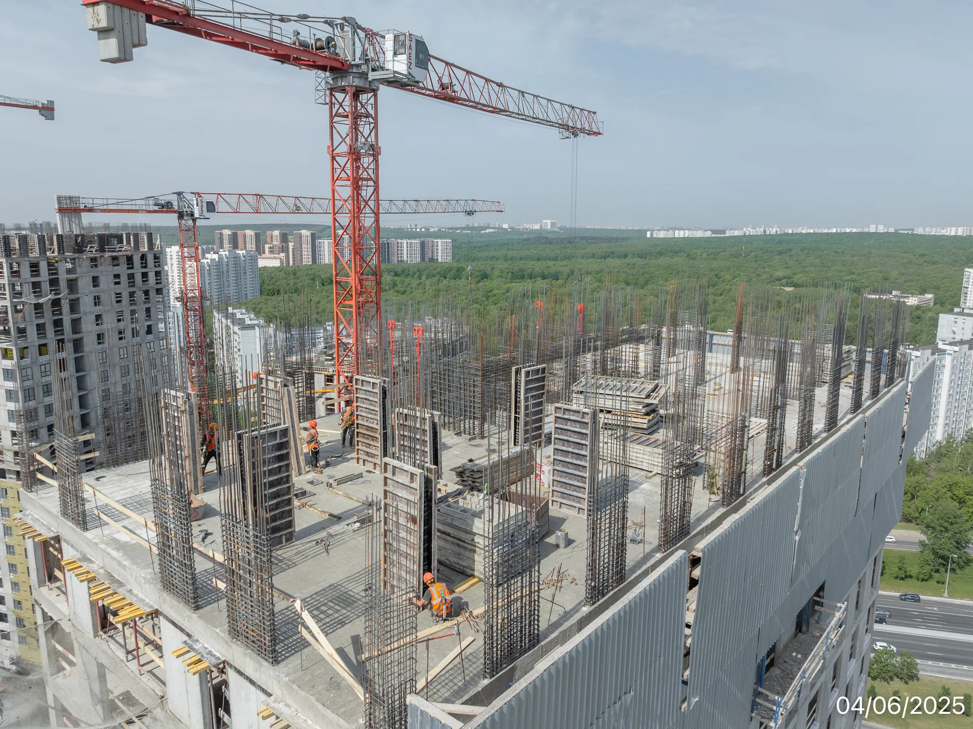 ЖК МФК Варшавские ворота ход строительства