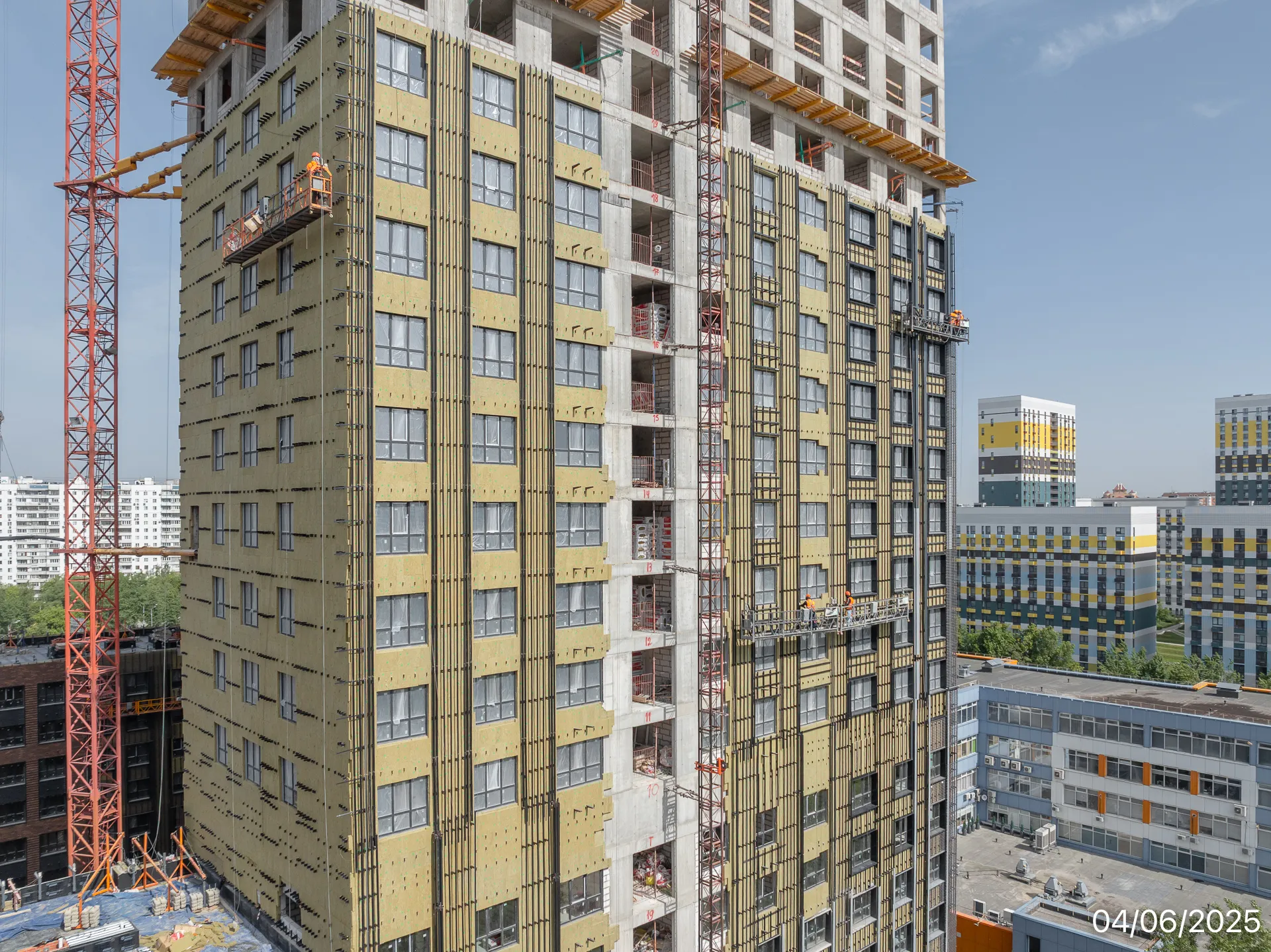 ЖК МФК Варшавские ворота ход строительства