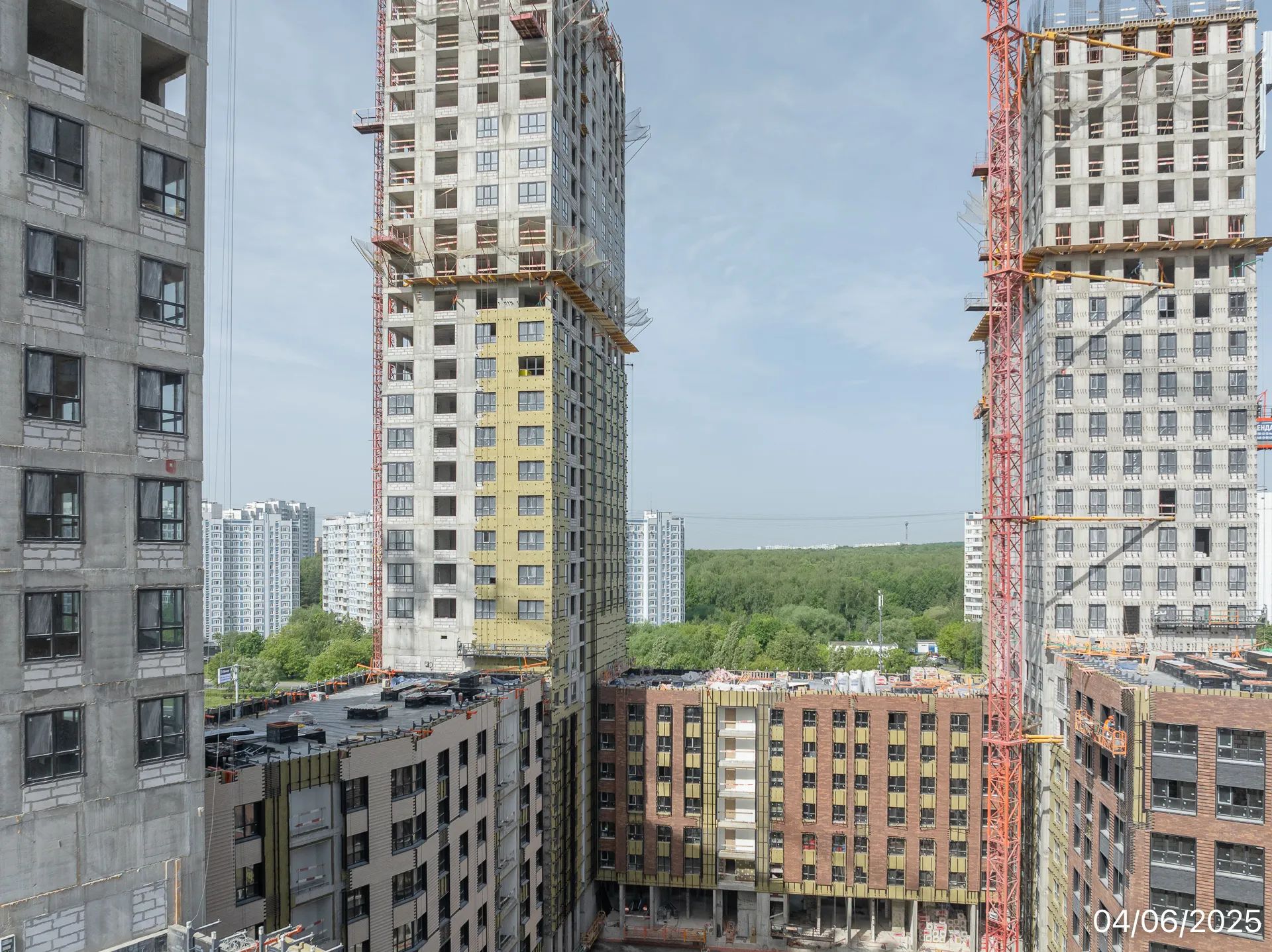 ЖК МФК Варшавские ворота ход строительства