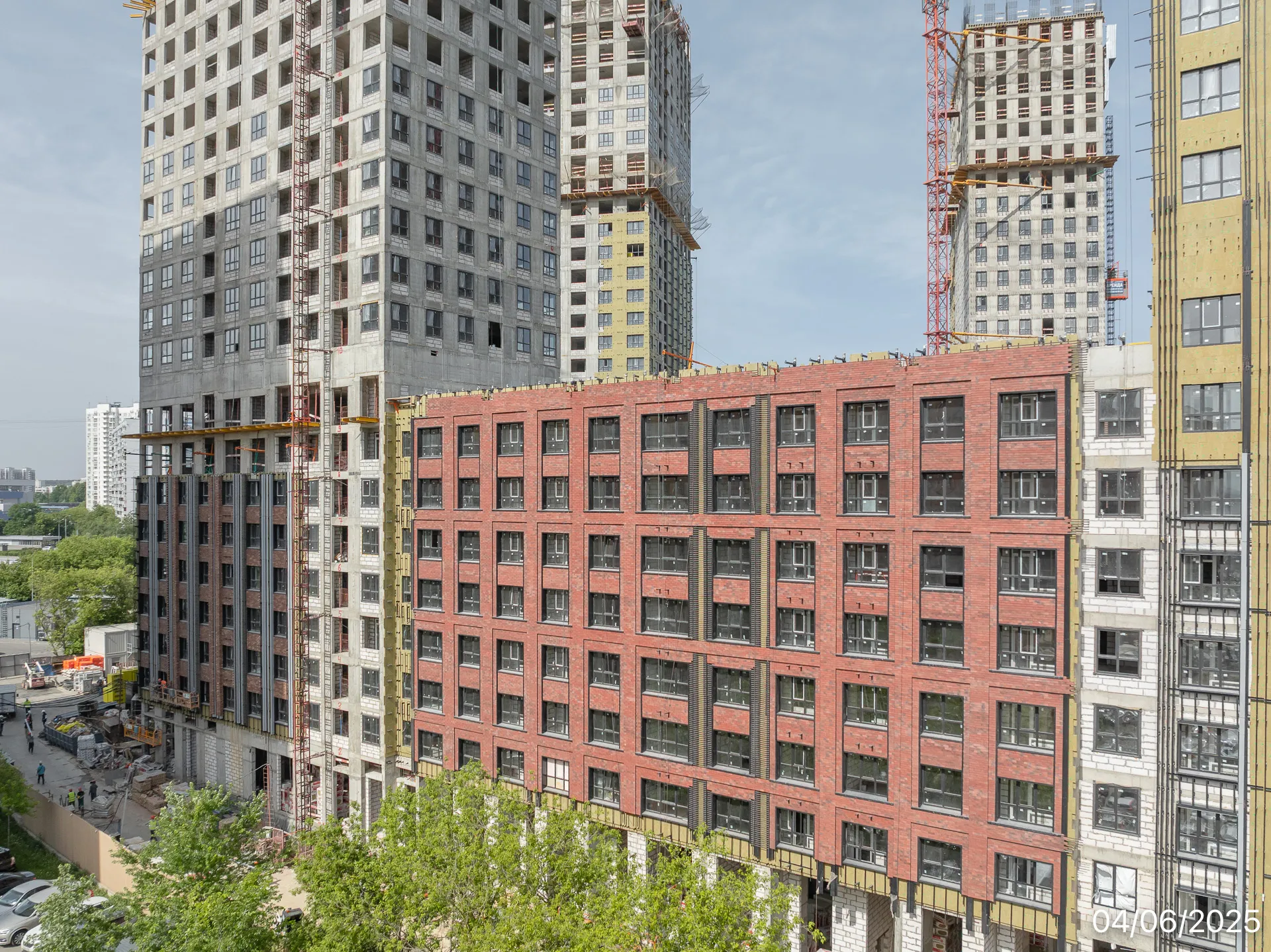 ЖК МФК Варшавские ворота ход строительства