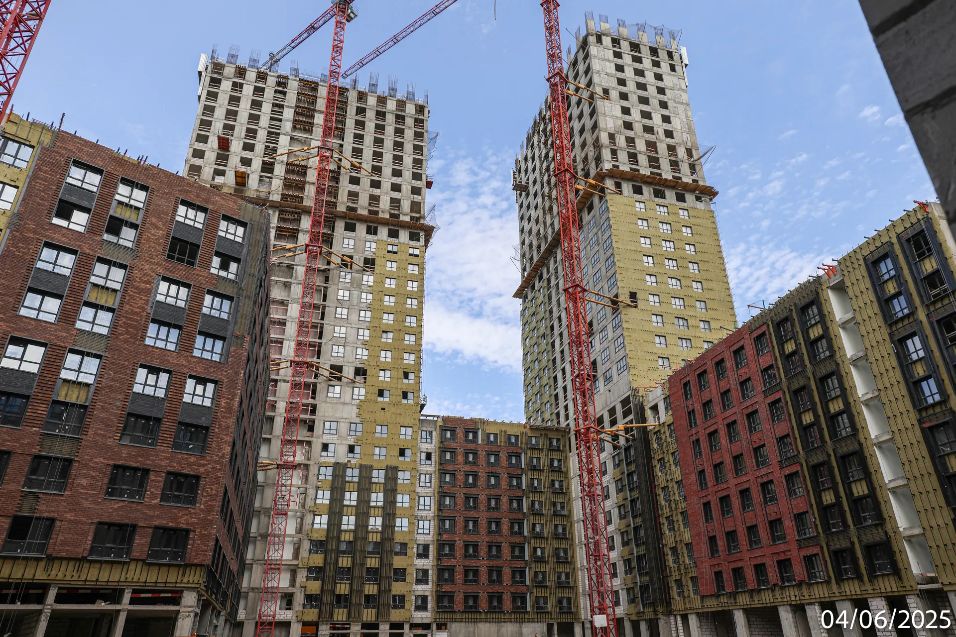 ЖК МФК Варшавские ворота ход строительства