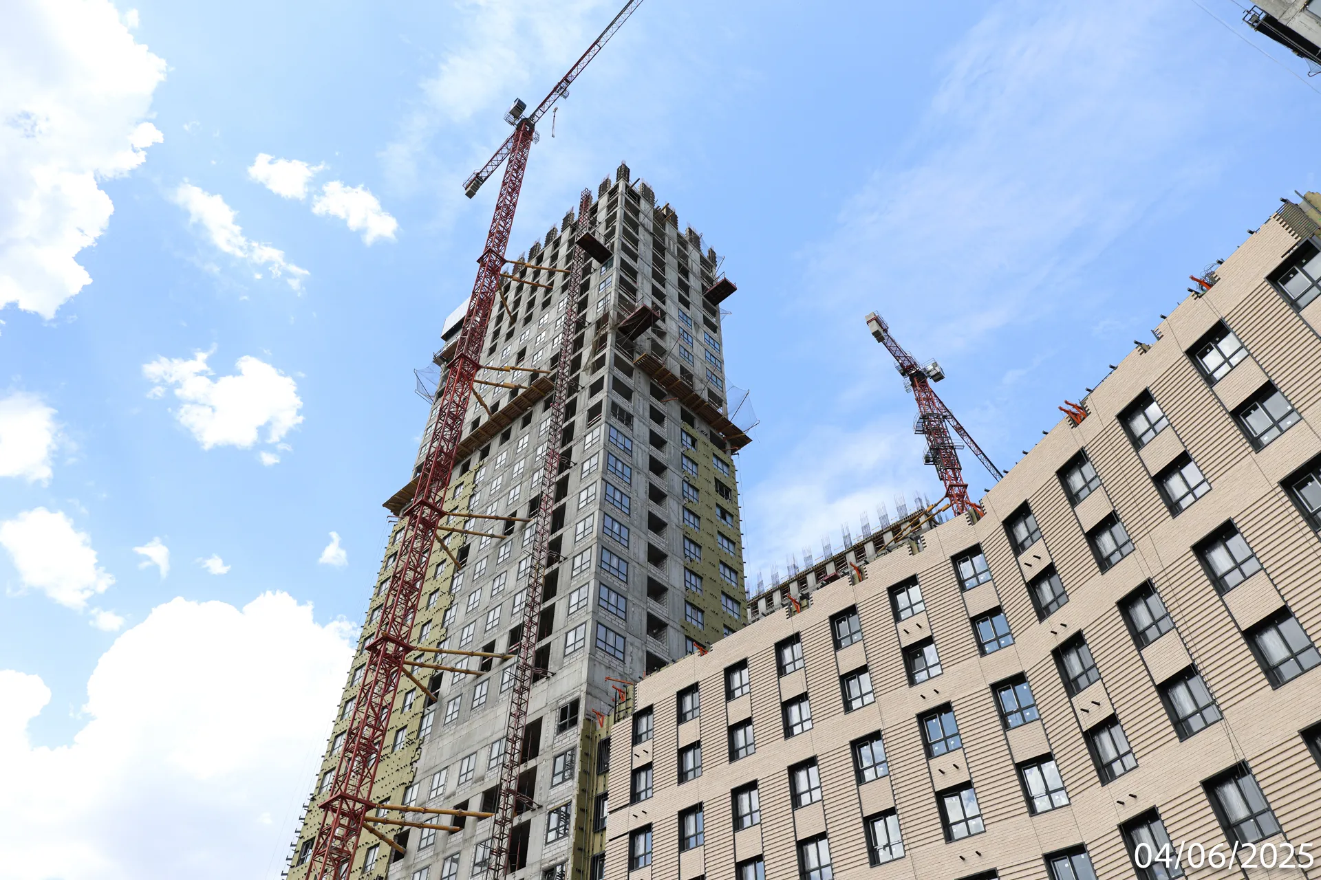 ЖК МФК Варшавские ворота ход строительства