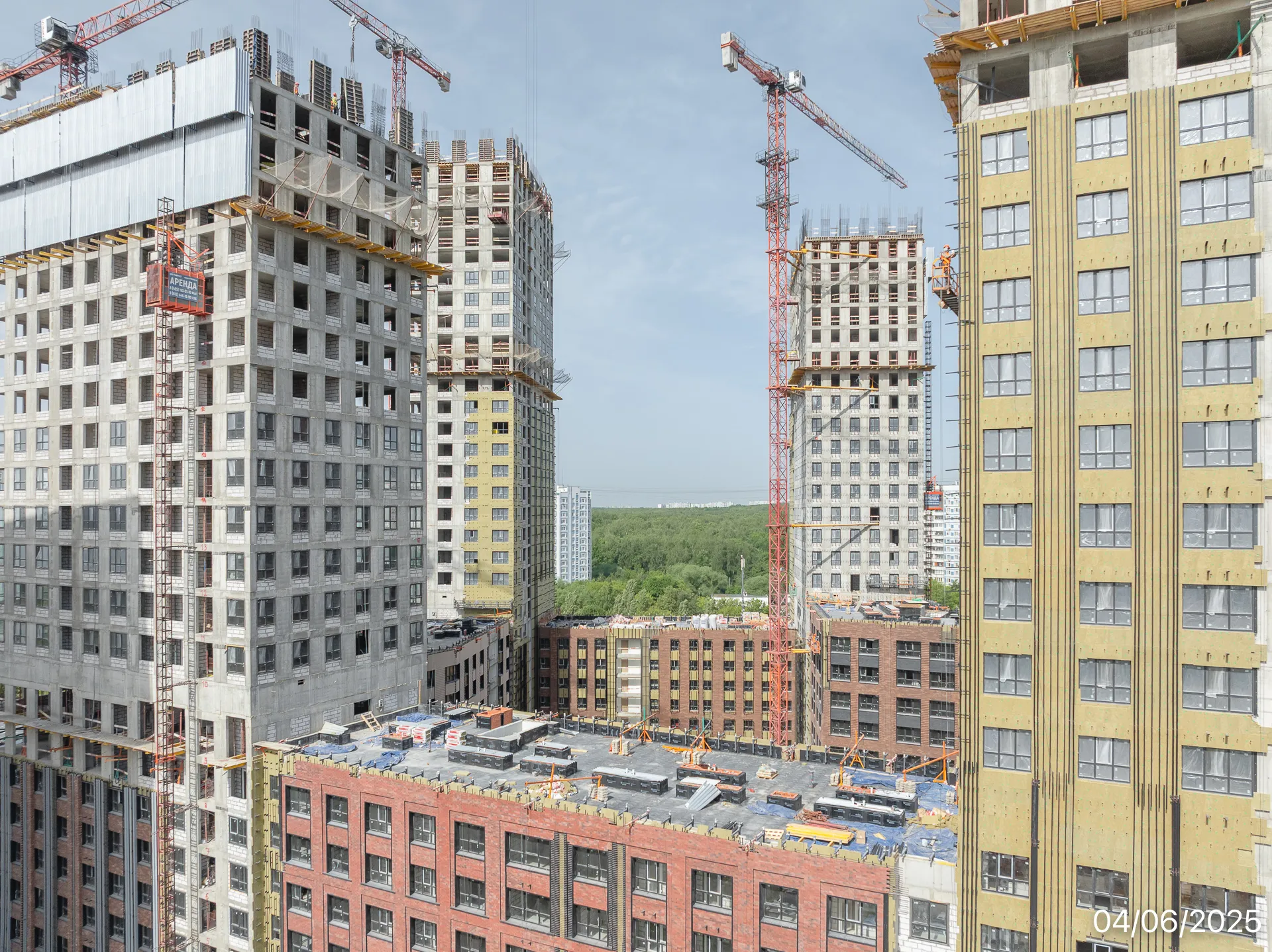 ЖК МФК Варшавские ворота ход строительства