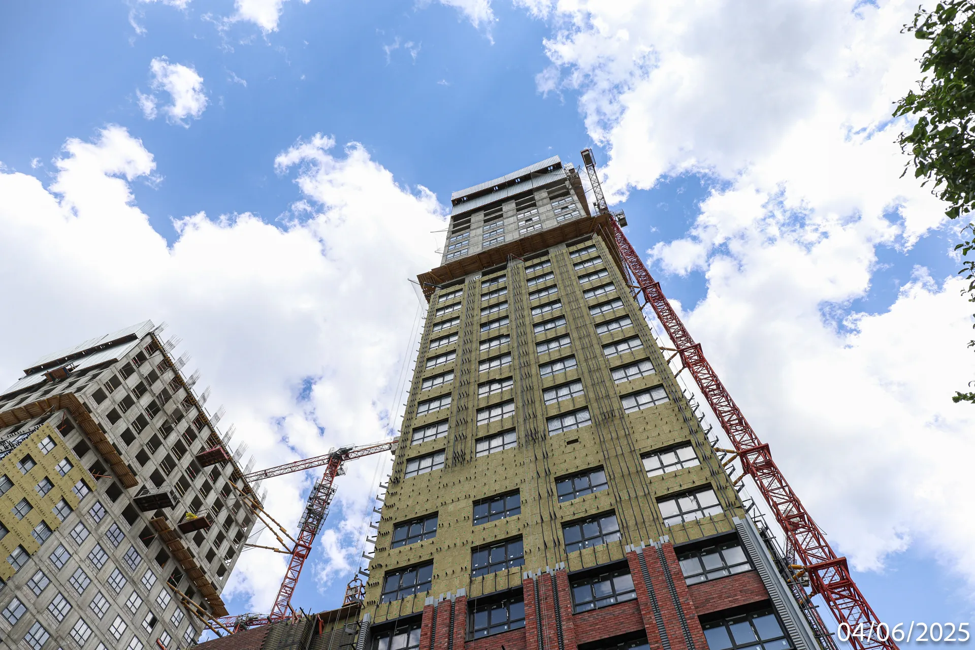 ЖК МФК Варшавские ворота ход строительства