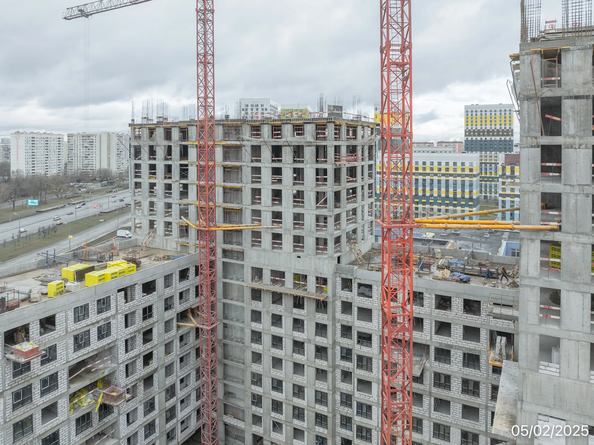 ЖК МФК Варшавские ворота ход строительства
