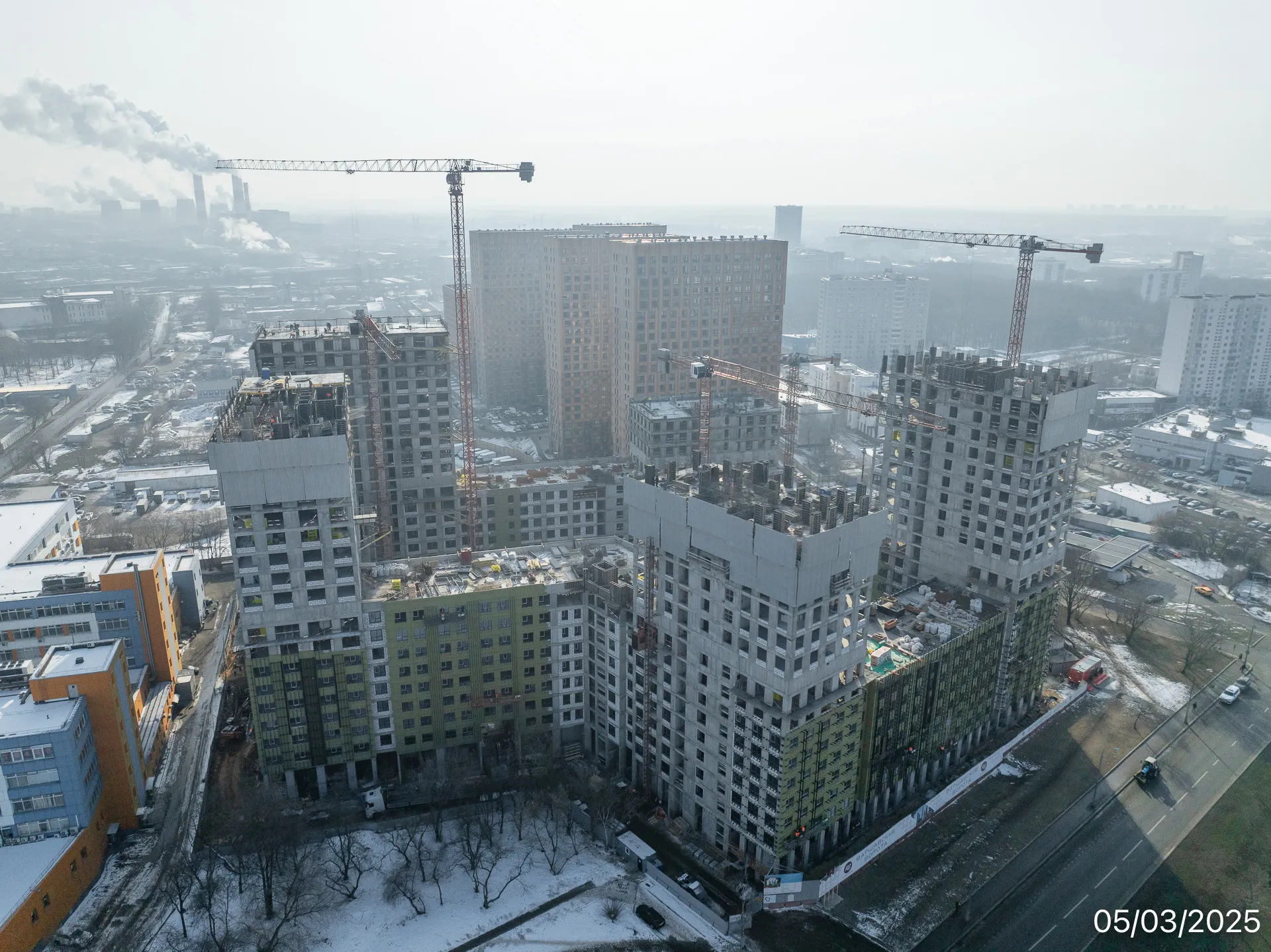 ЖК МФК Варшавские ворота ход строительства