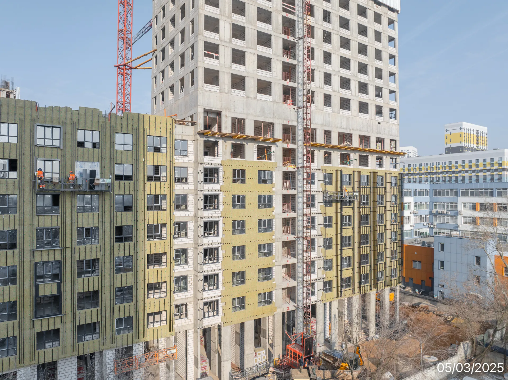 ЖК МФК Варшавские ворота ход строительства