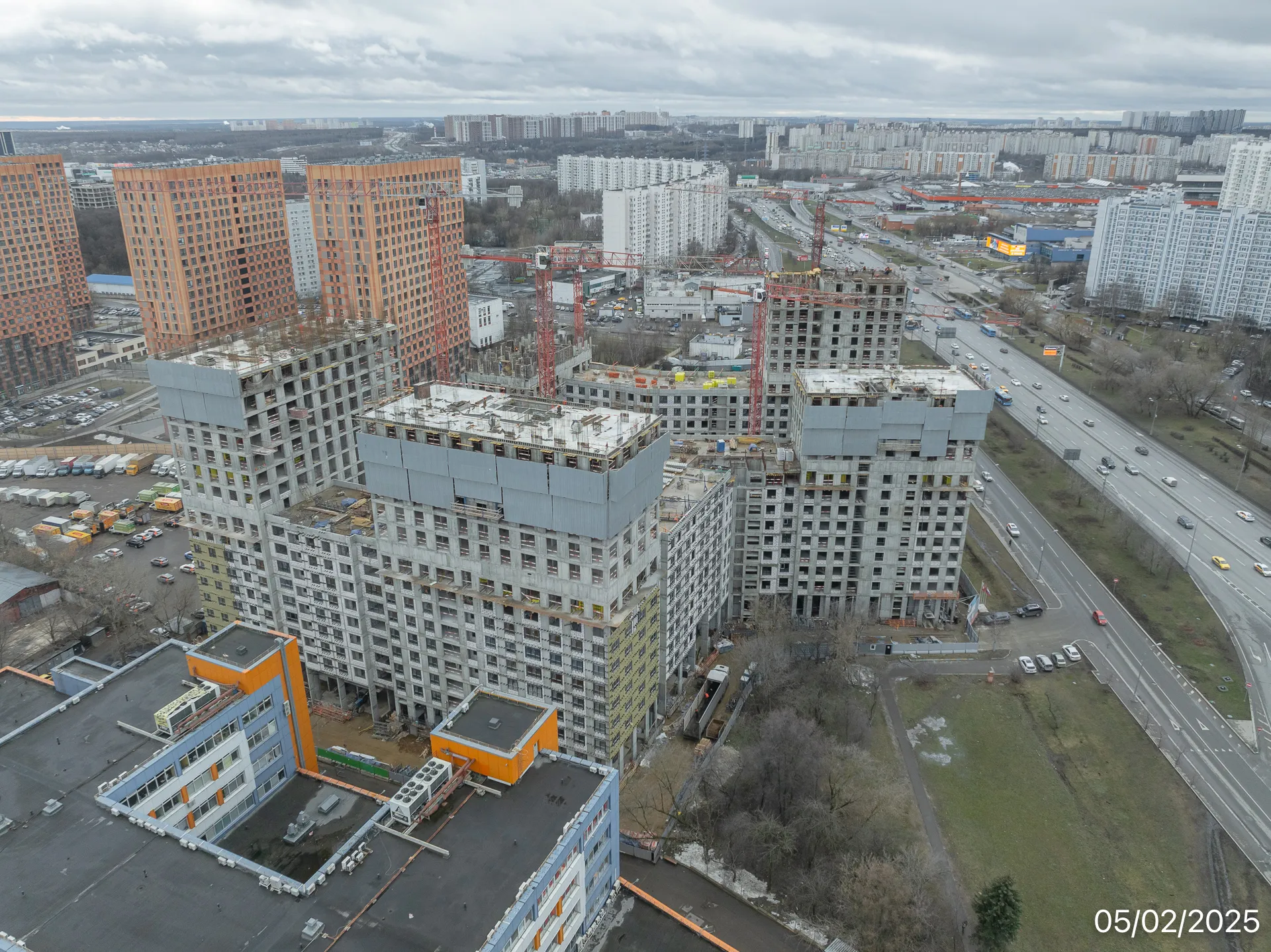ЖК МФК Варшавские ворота ход строительства