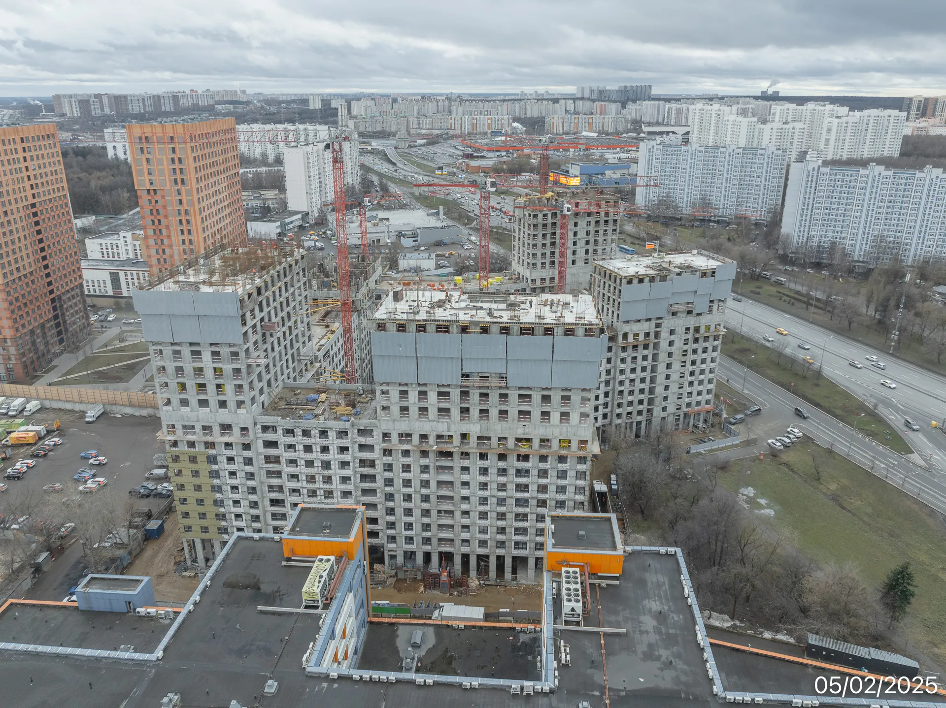 ЖК МФК Варшавские ворота ход строительства