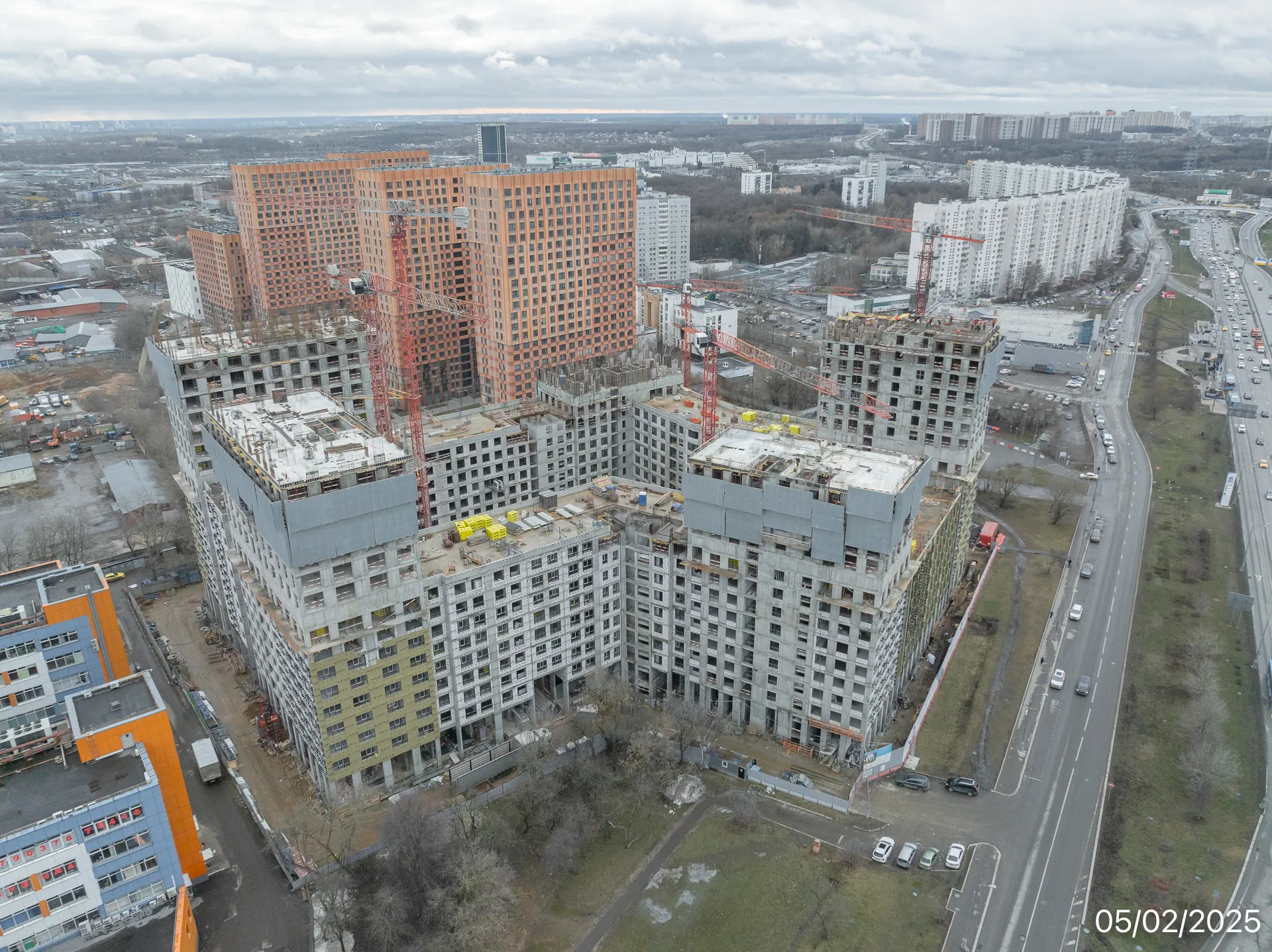 ЖК МФК Варшавские ворота ход строительства