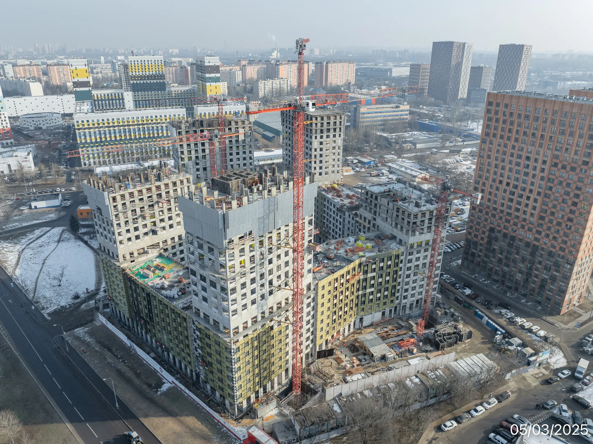 ЖК МФК Варшавские ворота ход строительства