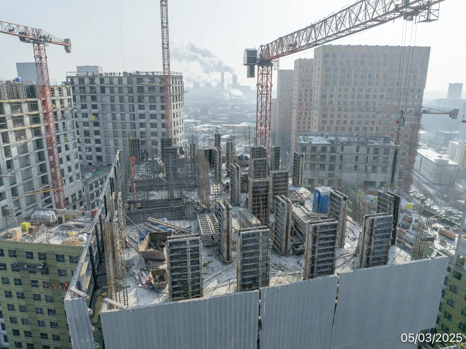 ЖК МФК Варшавские ворота ход строительства