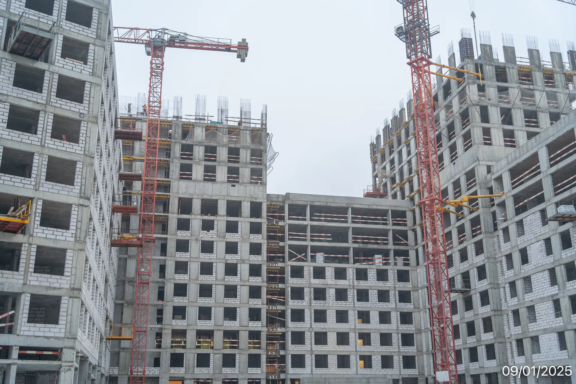 ЖК МФК Варшавские ворота ход строительства